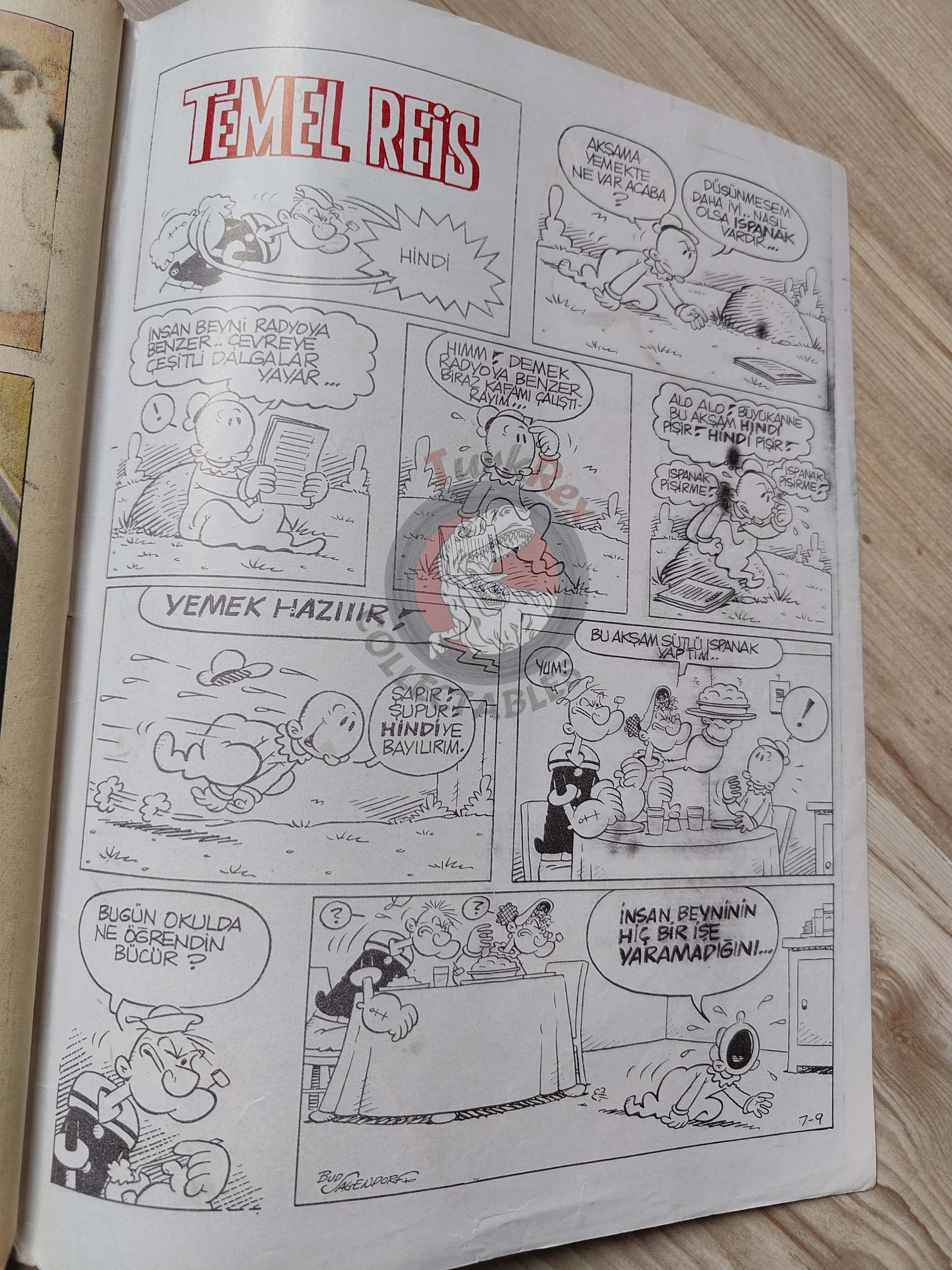Milliyet Çocuk #5 1979 Turkish Comic Turkey Joyas Literarias Juveniles #99 Enrique Conscience