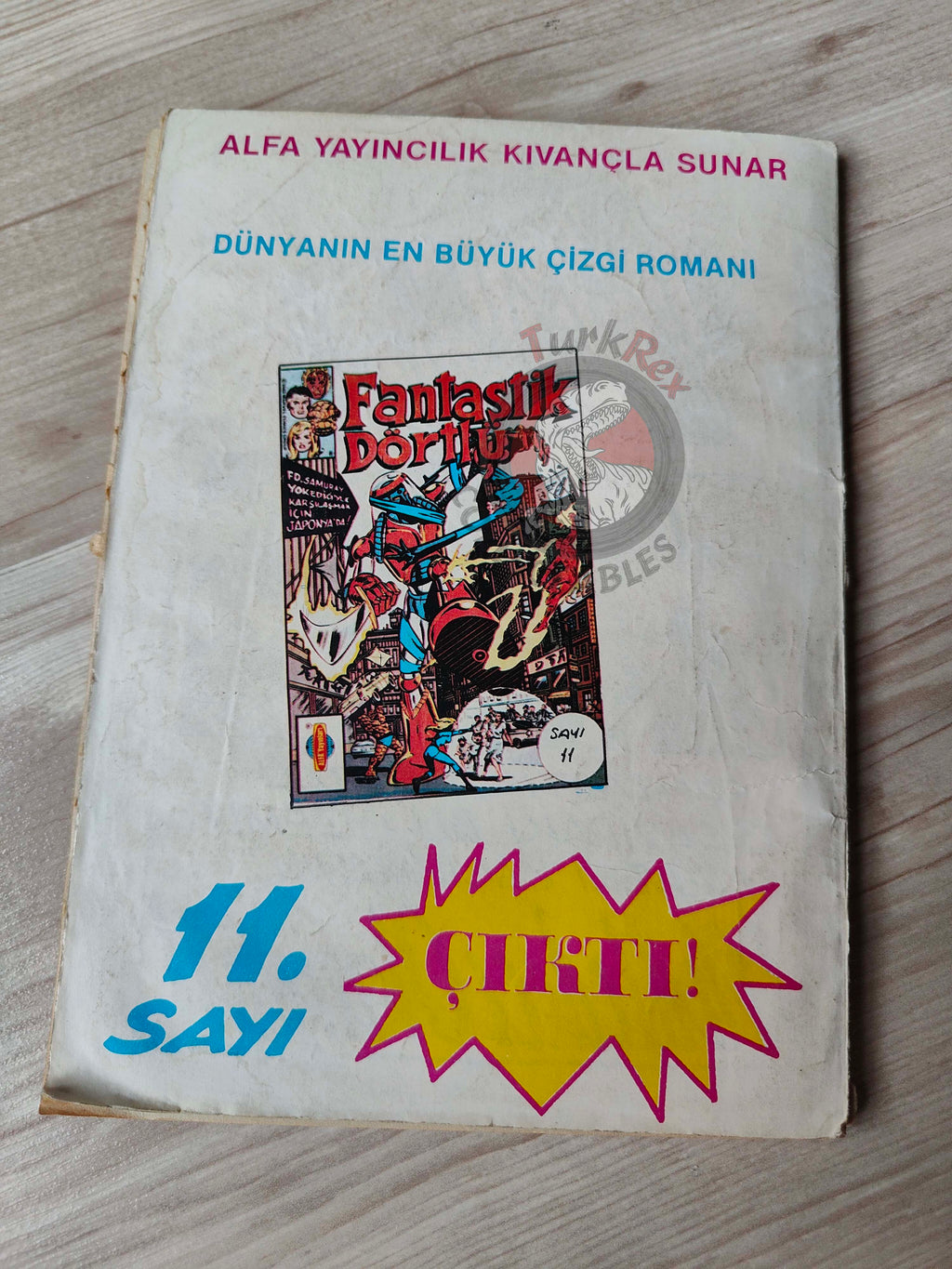 Captain America – Issue #11 1988 Turkish Comic Turkey #195 #196 #197 #198