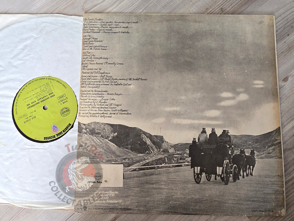 The Doobie Brothers – The Captain And Me Turkish Club Pressing Vinyl Turkey Edition