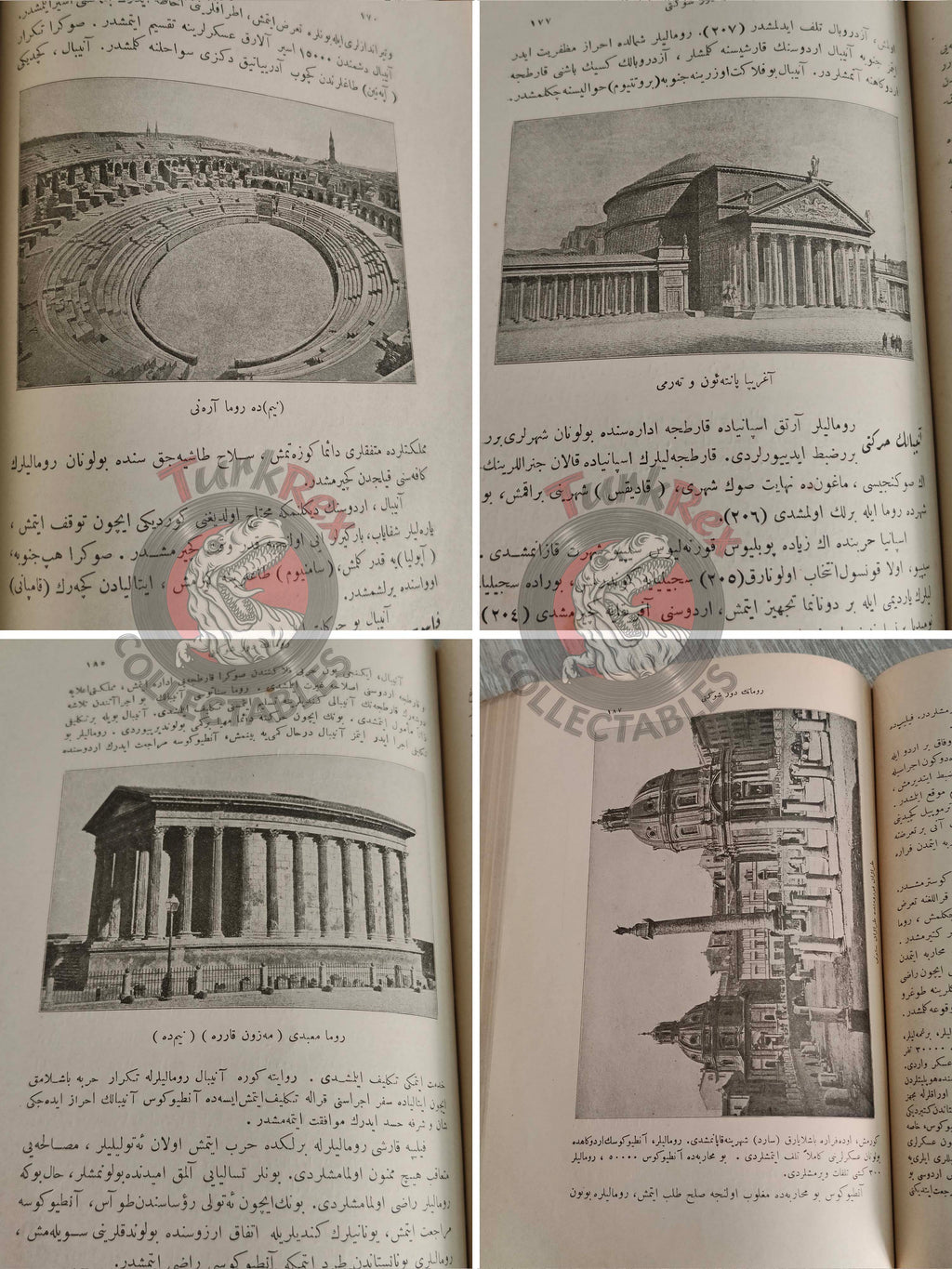 Ottoman 1912 Comprehensive World History Vol 3 Ancient Rome with Maps Ahmed Refik