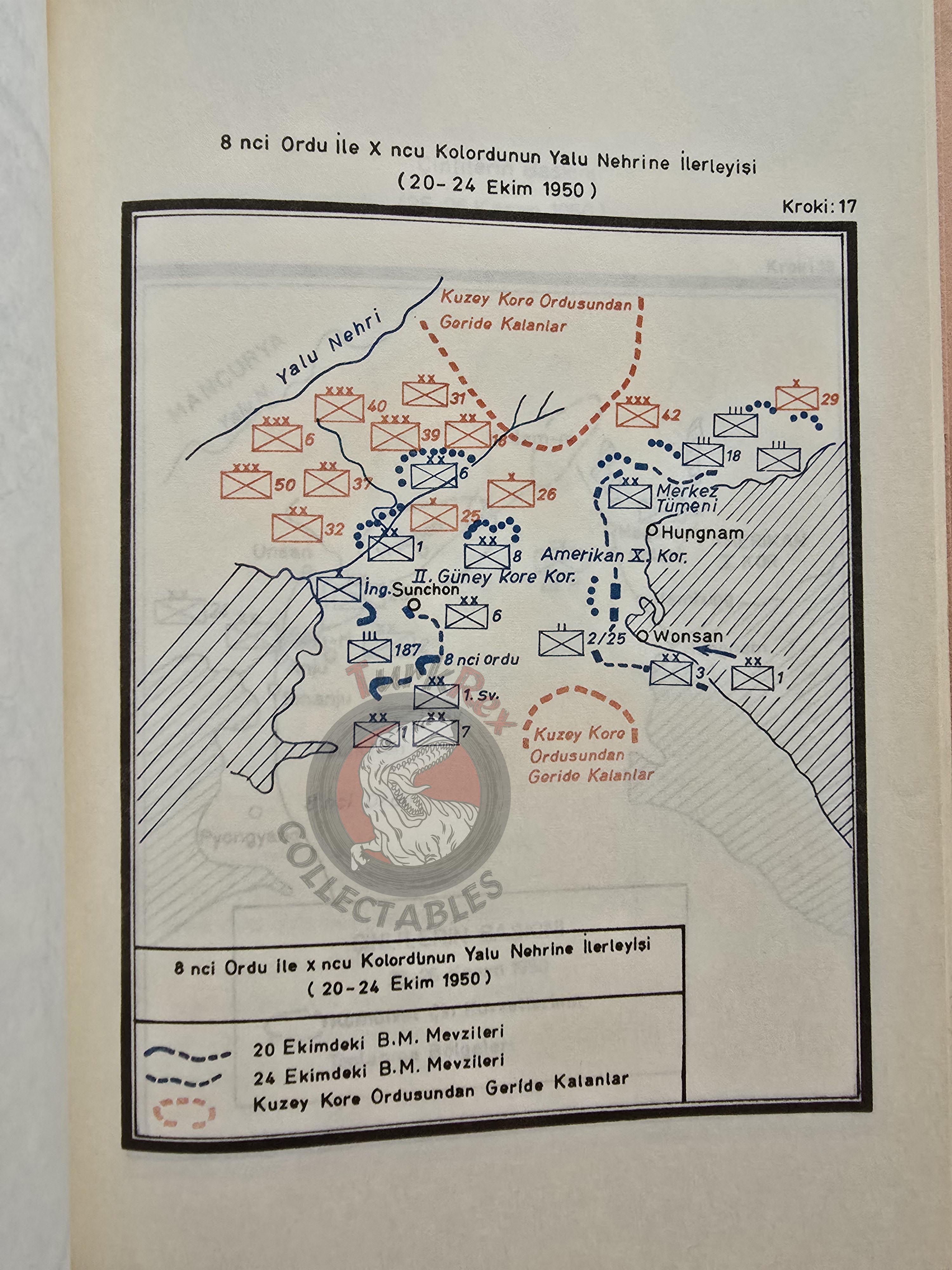 Lessons to be Learned from the Korean War Turkey Book 1979 with Maps Korea