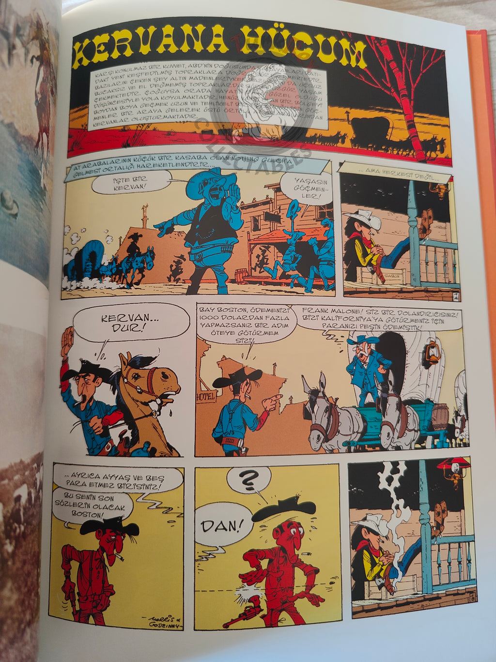 Lucky Luke – L'integrale #8 Turkish Comic Turkey Les Dalton Dans Le Blizzard