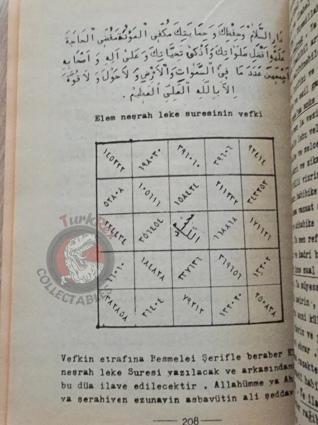 Hidden Sciences Vol 6 Islamic Occult Havass Vefq Spells Charm Turkish Book Islam Talisman