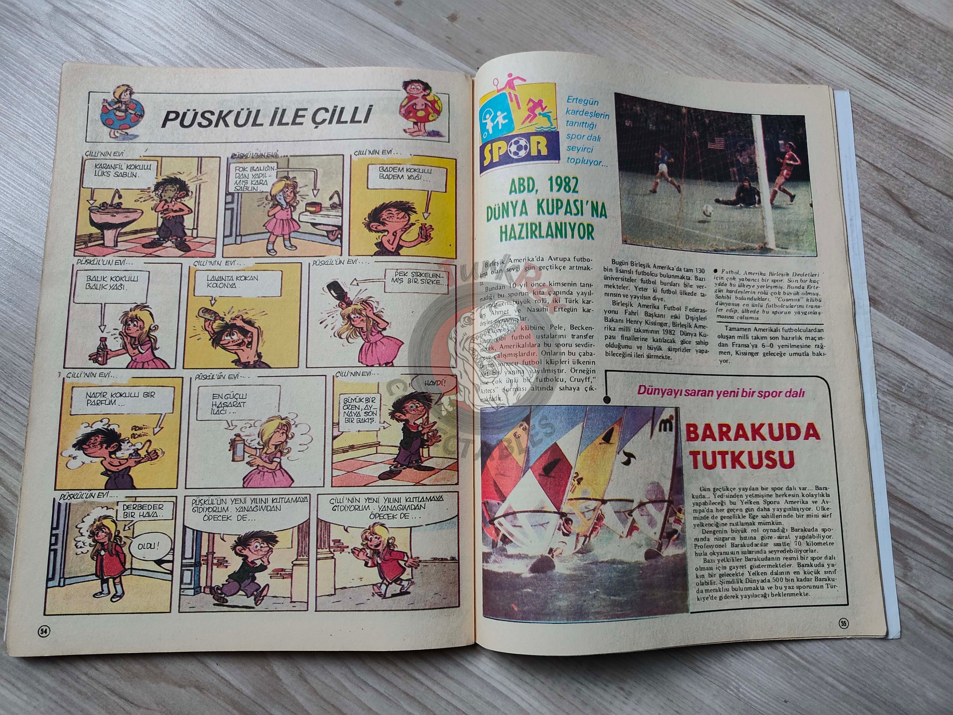 Milliyet Çocuk #35 1979 Turkish Comic Turkey Joyas Literarias Juveniles #113 Jules Verne