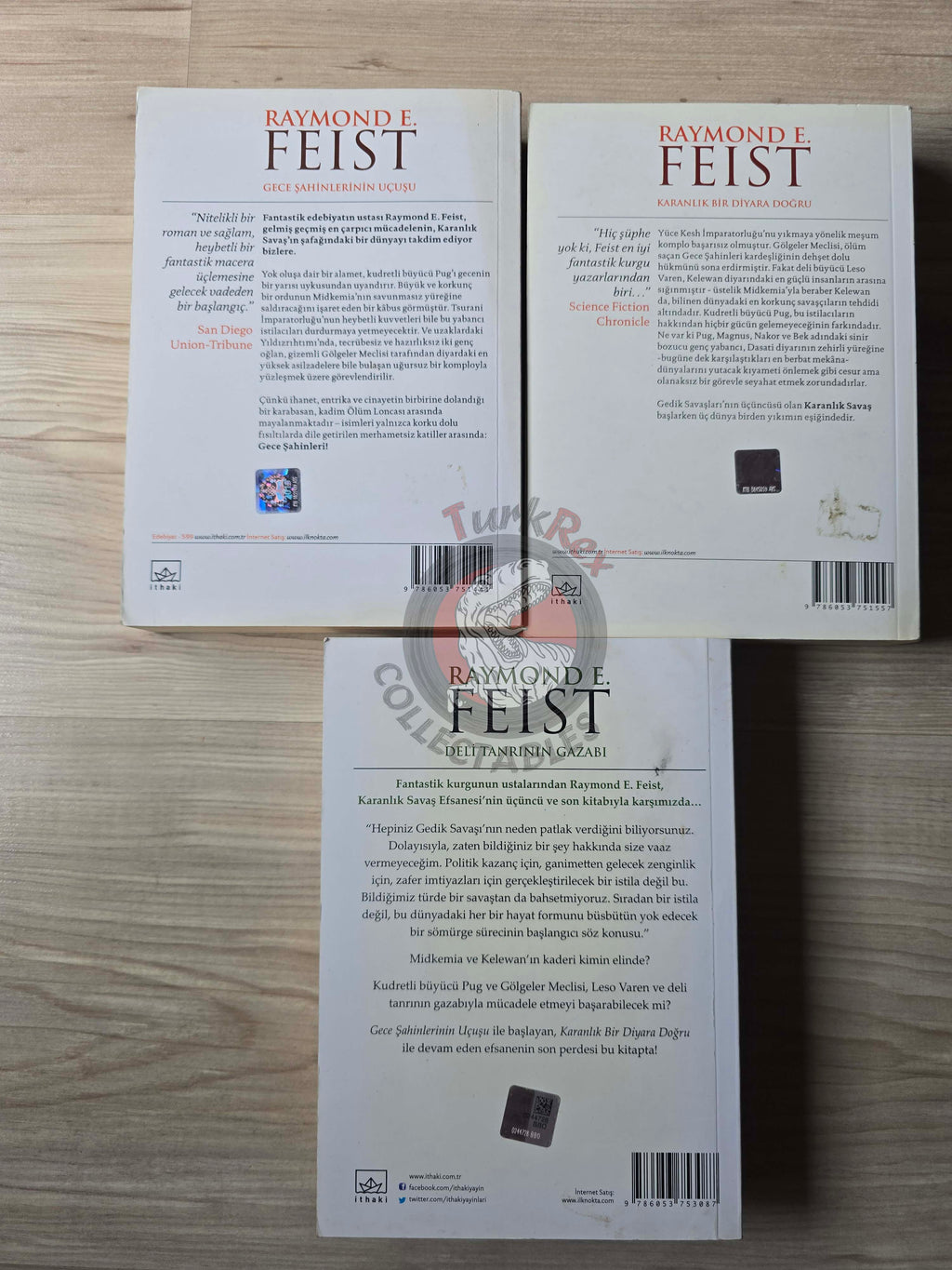 Raymond E. Feist – Darkwar Saga 2011 1st Turkish Book Turkey