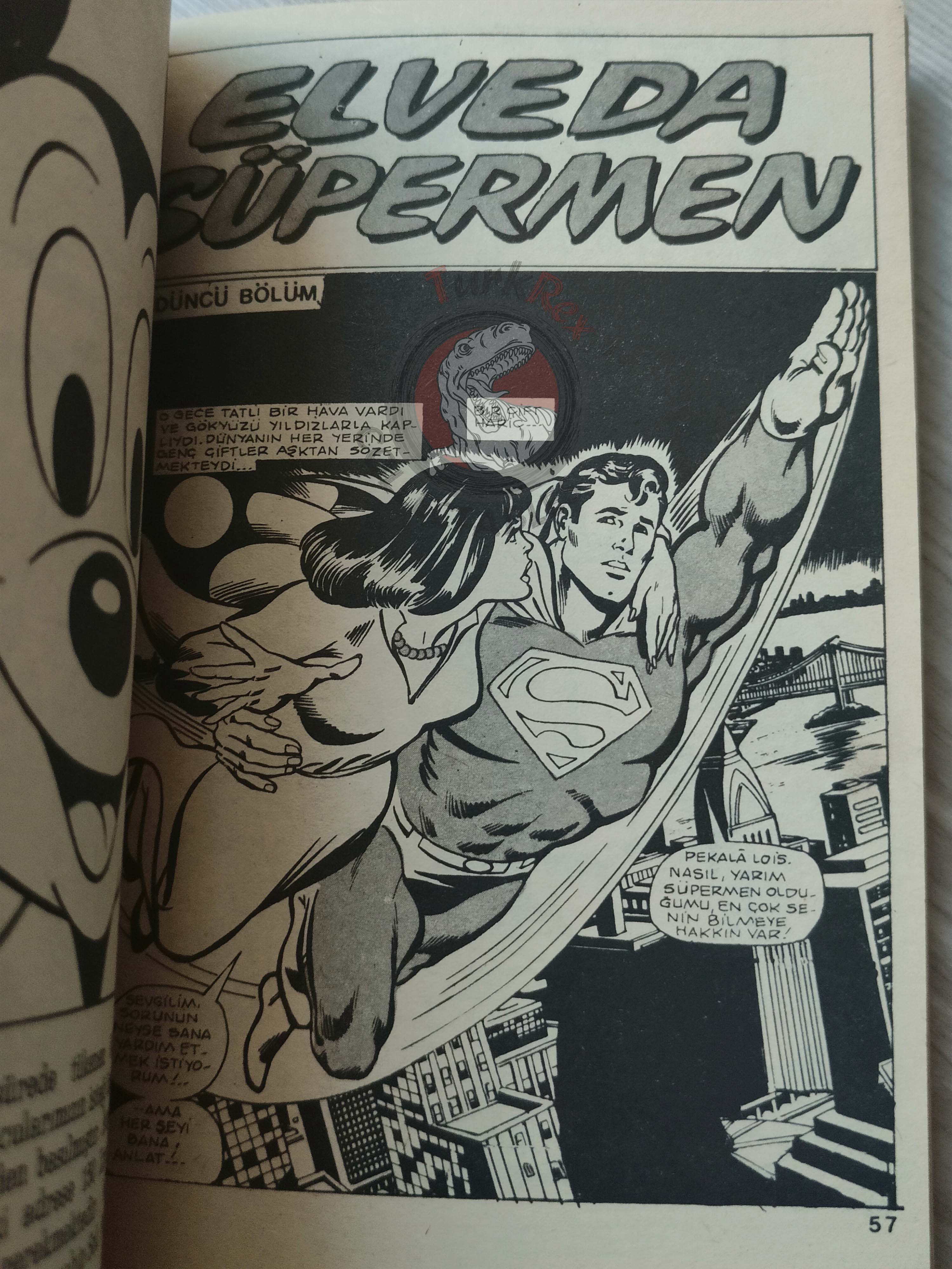 Superman Vol #13 1990 Turkish Comic Turkey Action Comics #413 #534 Batman Supergirl