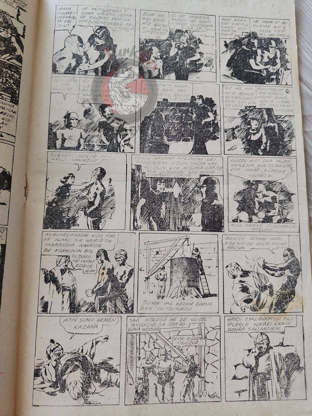 The Phantom 1944 The Singh Brotherhood / The Sky Band Turkish Comic Turkey