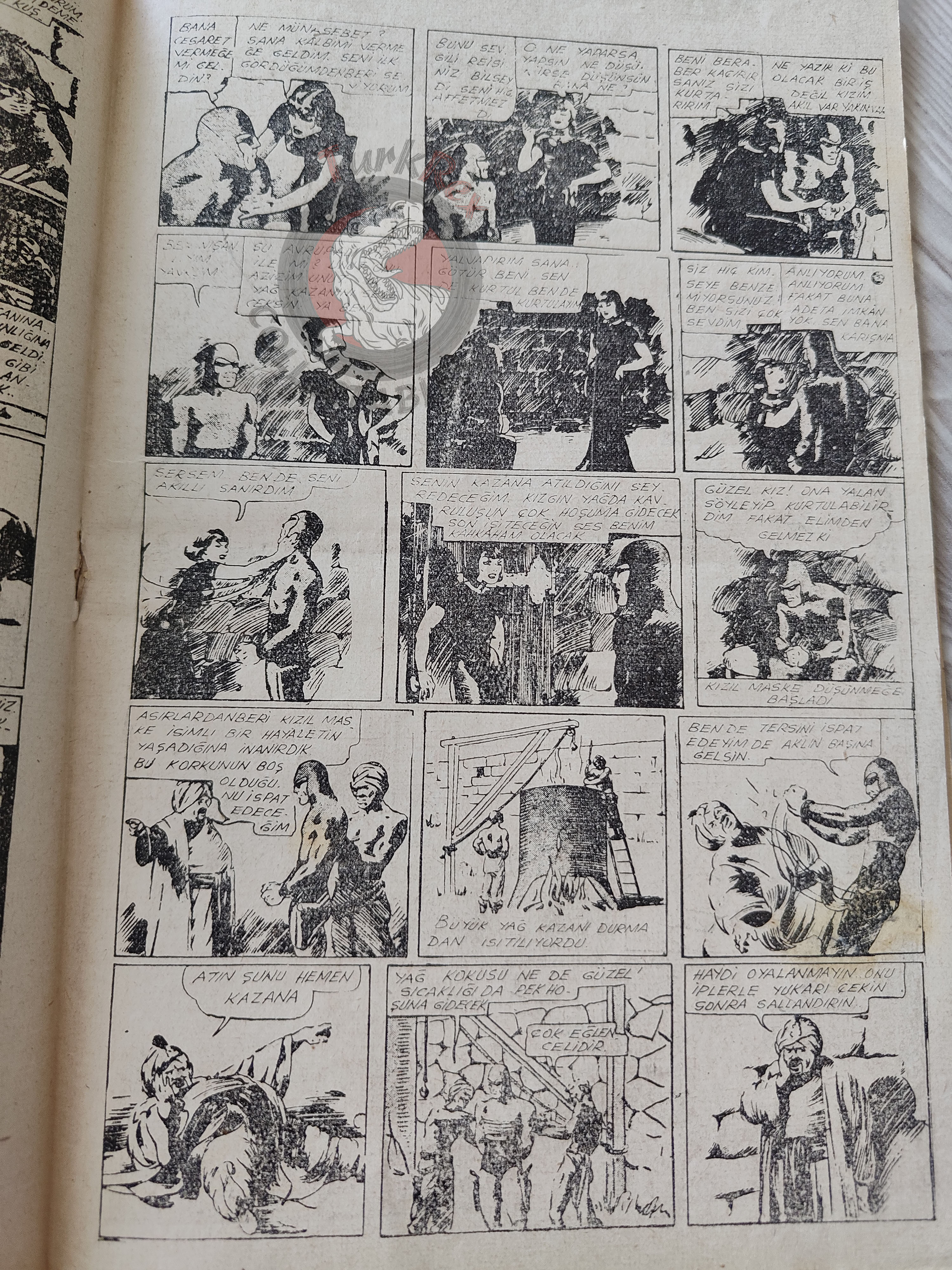 The Phantom 1944 The Singh Brotherhood / The Sky Band Turkish Comic Turkey