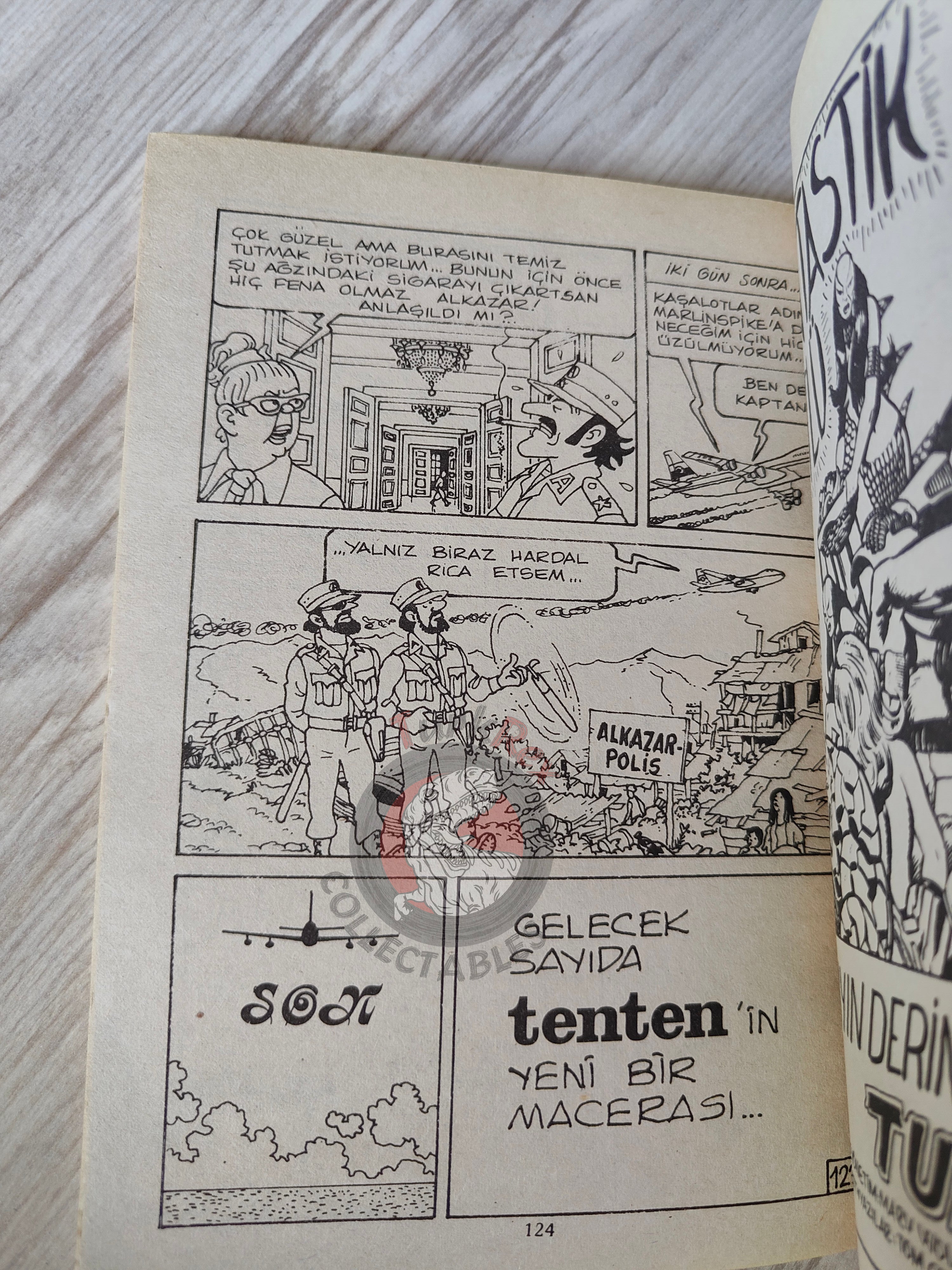 Tintin – Tintin and the Picaros mid 1980s Turkish Edition Comic Turkey 2