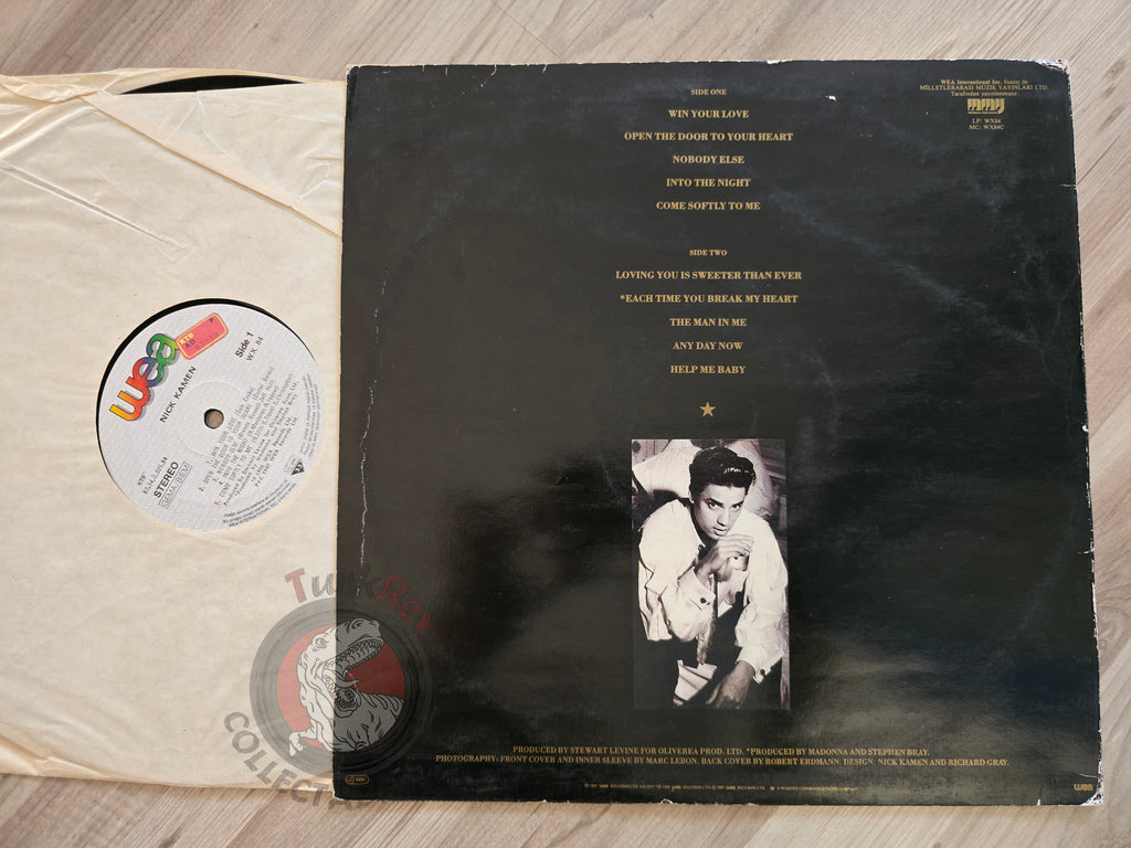 Nick Kamen – Nick Kamen Turkish Pressing Vinyl Turkey Edition