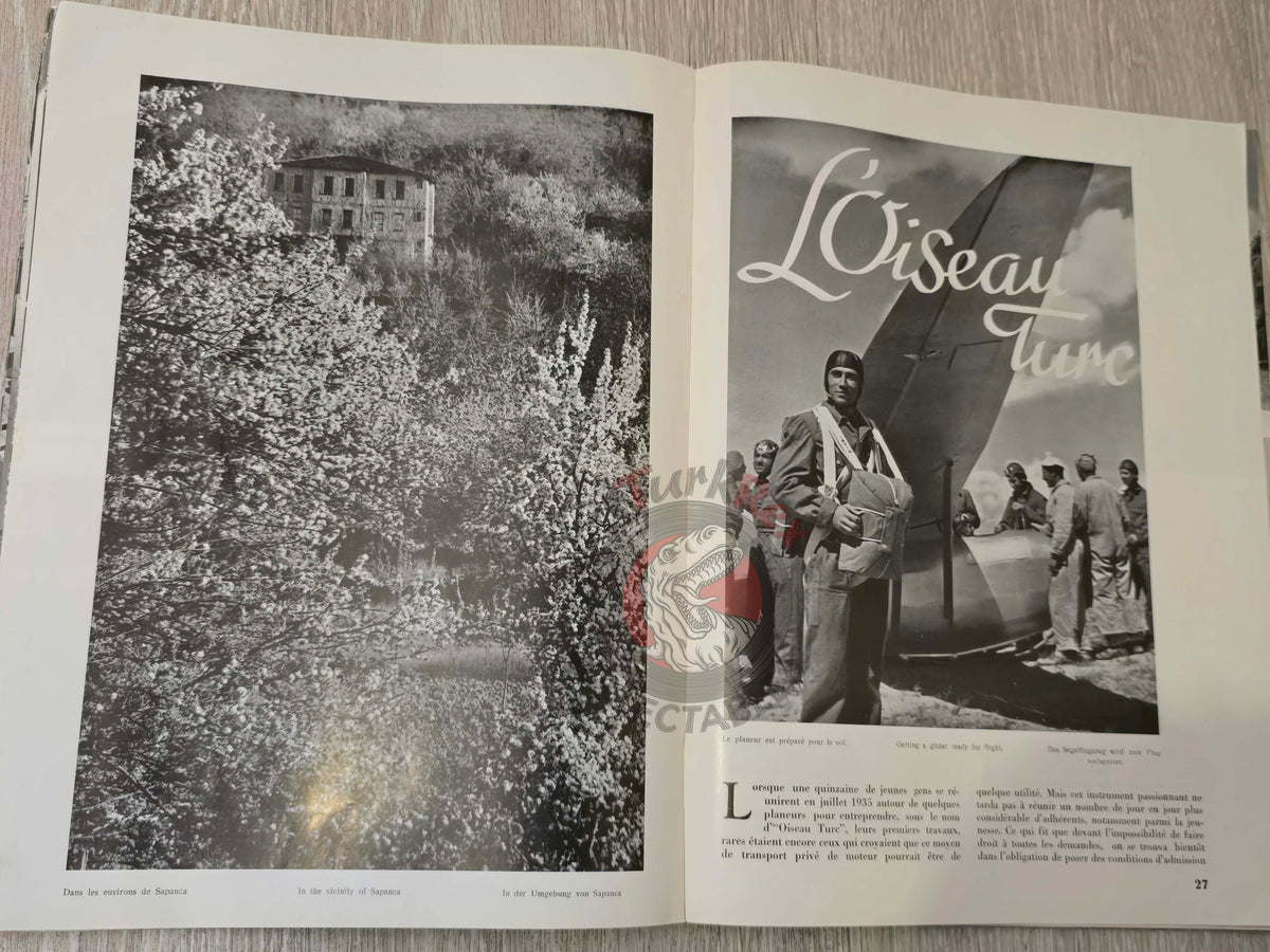 La Turquie Kemaliste 1939 Issue #30 French Magazine Turkey Atatürk Propaganda Aviation