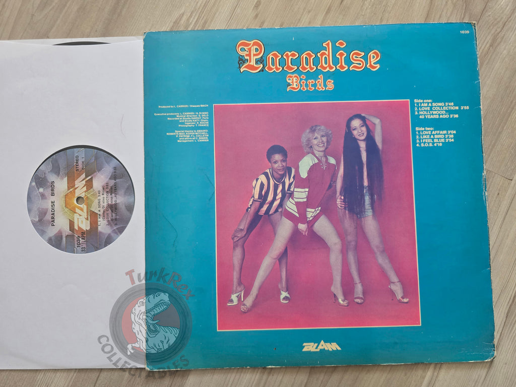 Paradise Birds – I Am A Song  Turkish Pressing Vinyl Turkey Edition