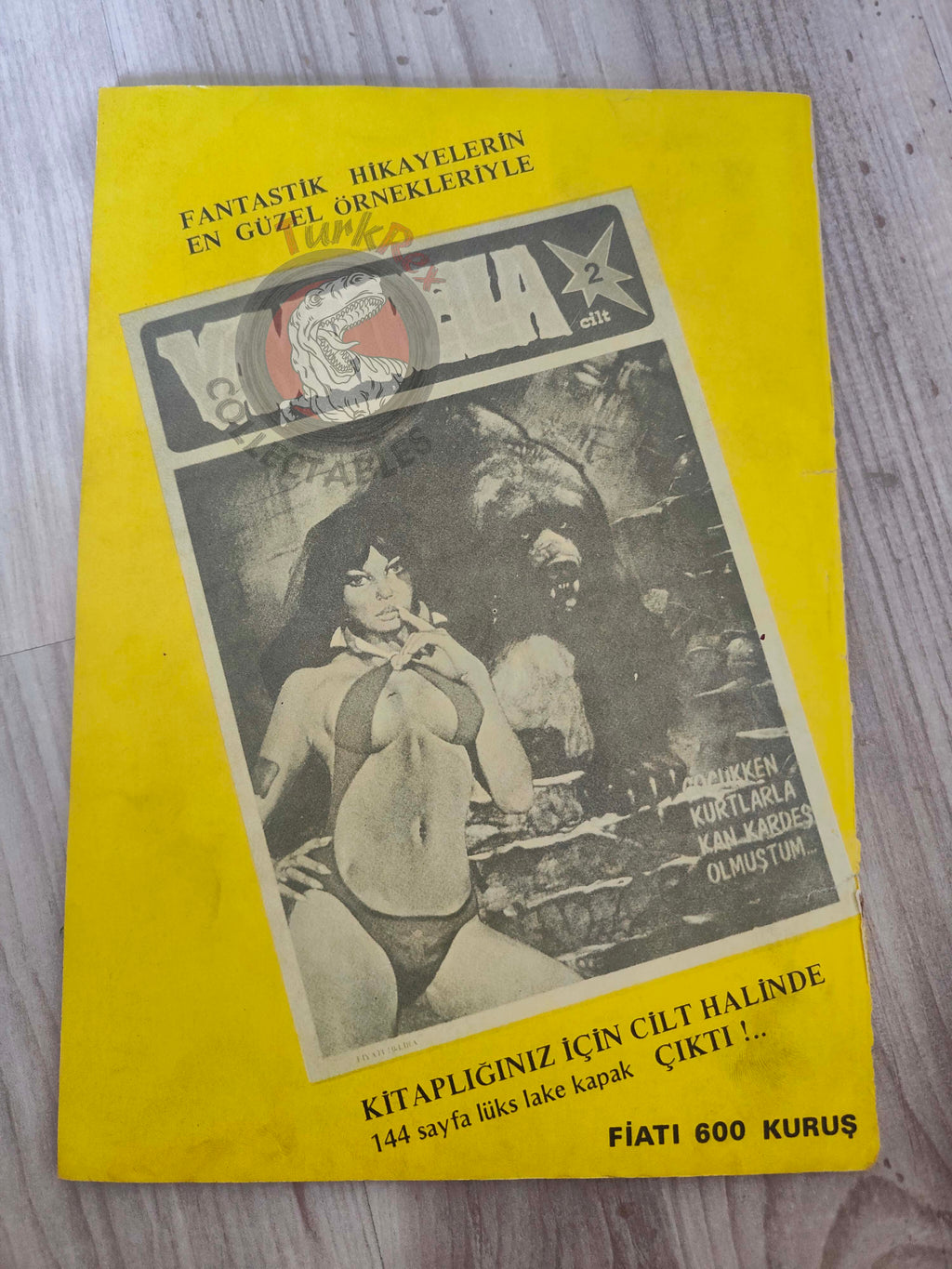 Korku July 1977 Turkish Comic Turkey Eerie #63 Warren Creepy Vampirella
