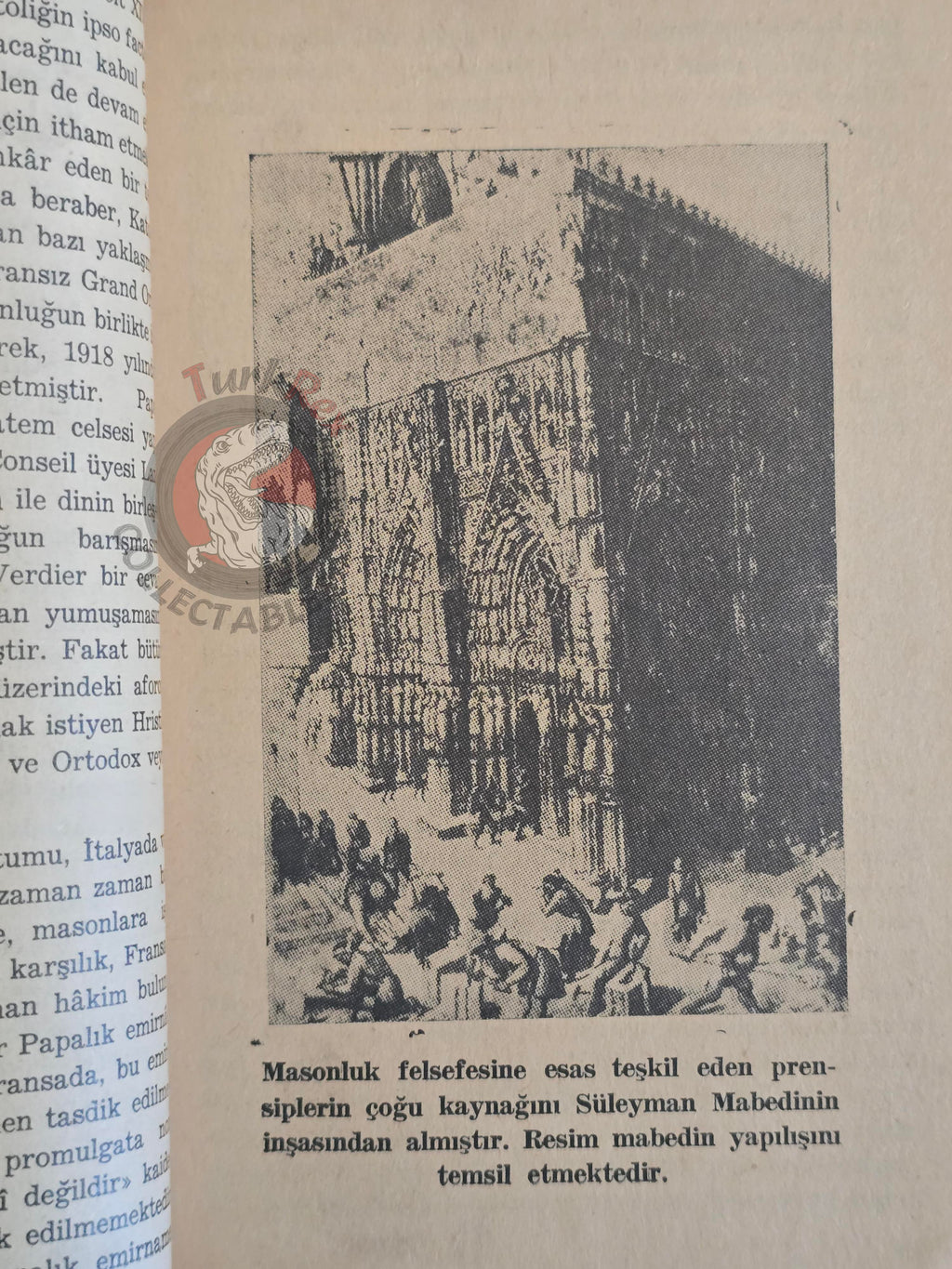 Freemasonry in the World and in Turkey 1965 Turkish Book Masonic Masons Illustrated