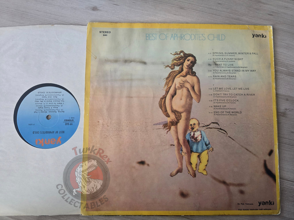 Aphrodite's Child – Best Of Aphrodite's Child Turkish Pressing Vinyl Turkey Edition