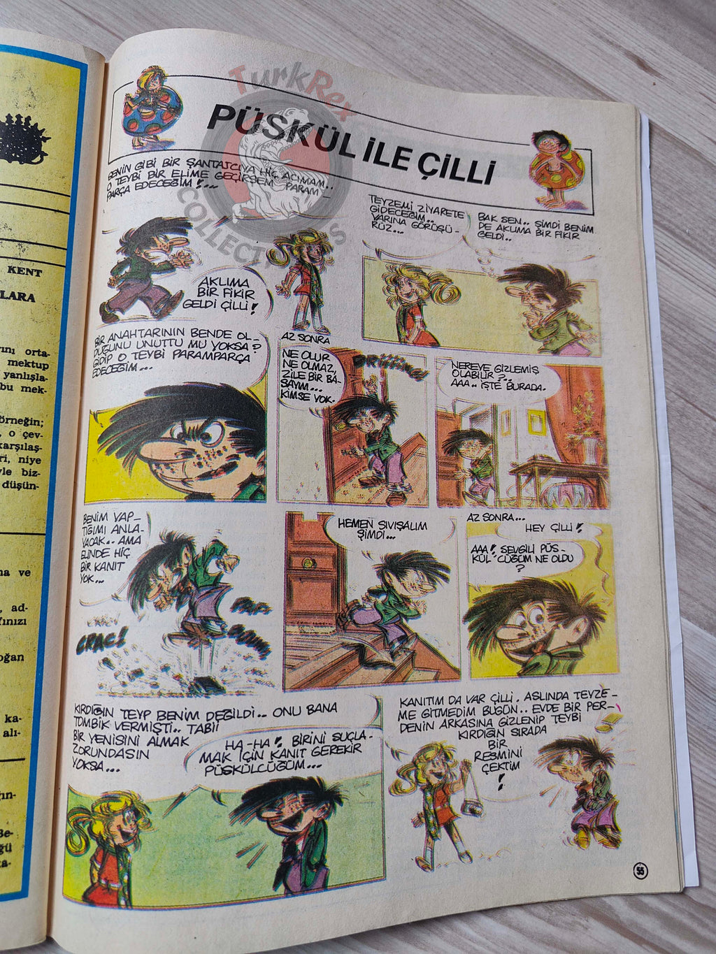 Milliyet Çocuk #28 1979 Turkish Comic Turkey Joyas Literarias Juveniles #65 Jules Verne
