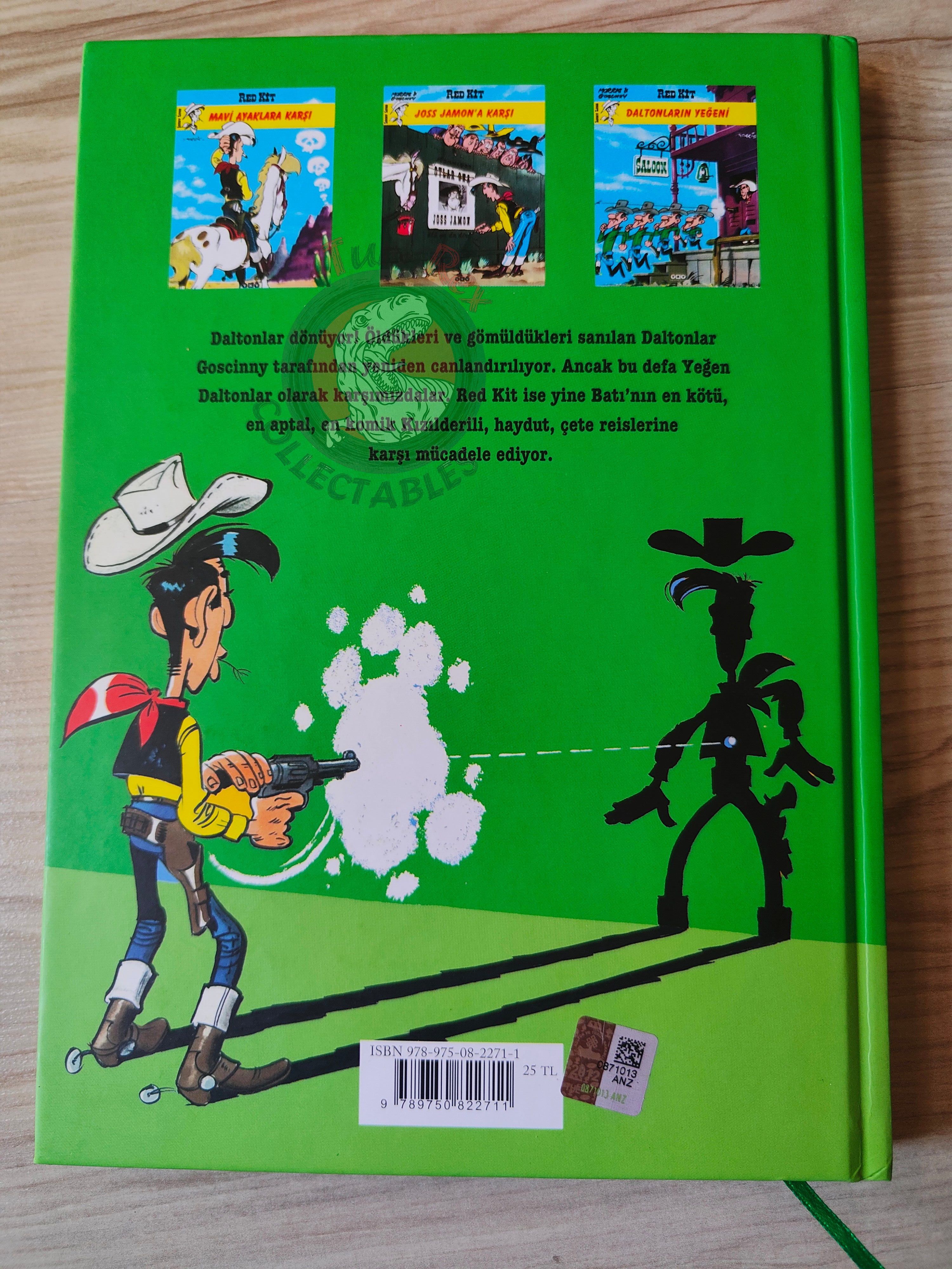 Lucky Luke – L'integrale #4 Turkish Comic Turkey Alerte aux Pieds-Bleus
