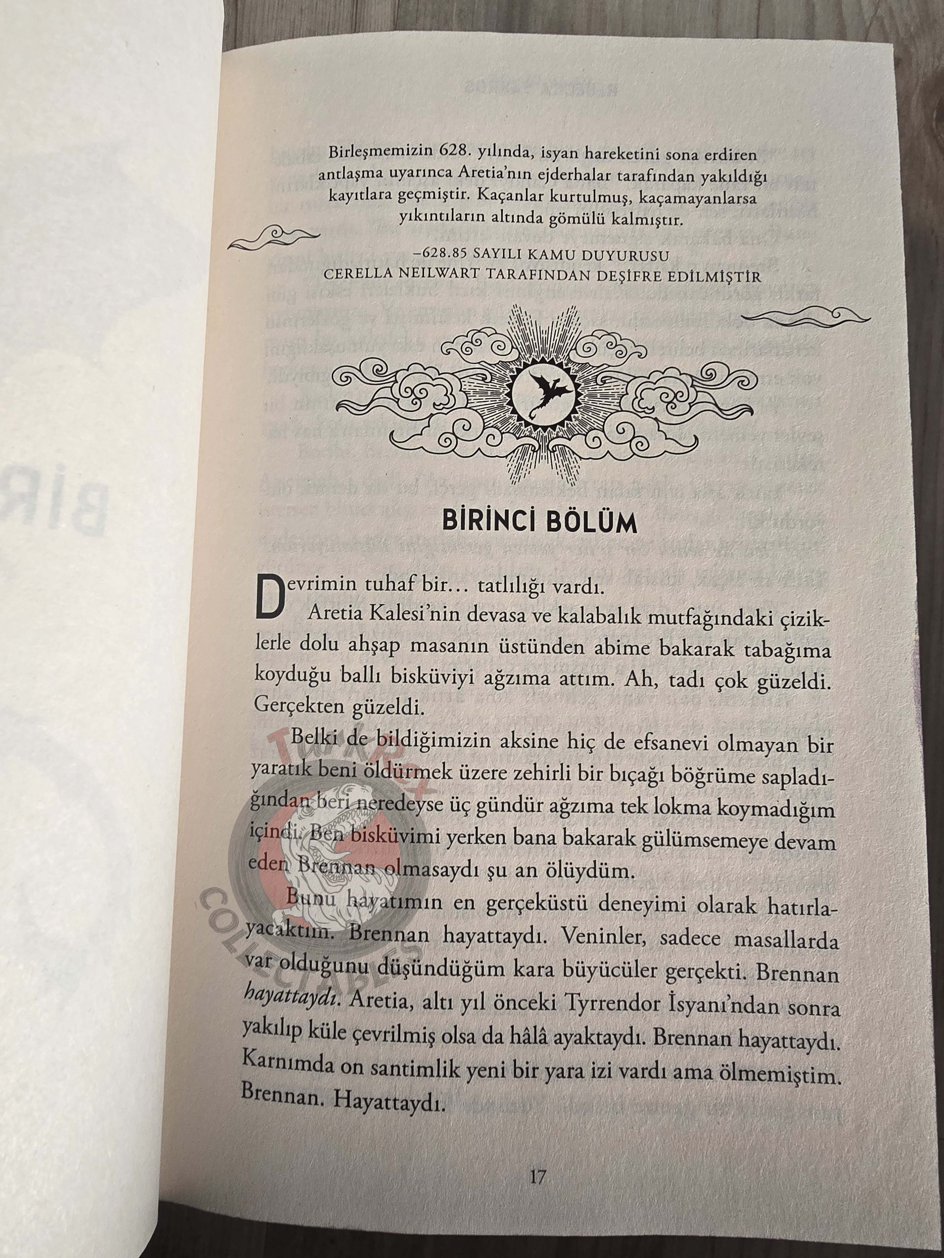 Rebecca Yarros –  Iron Flame 2024 1st HC/DJ Turkish Book Turkey Sprayed edges