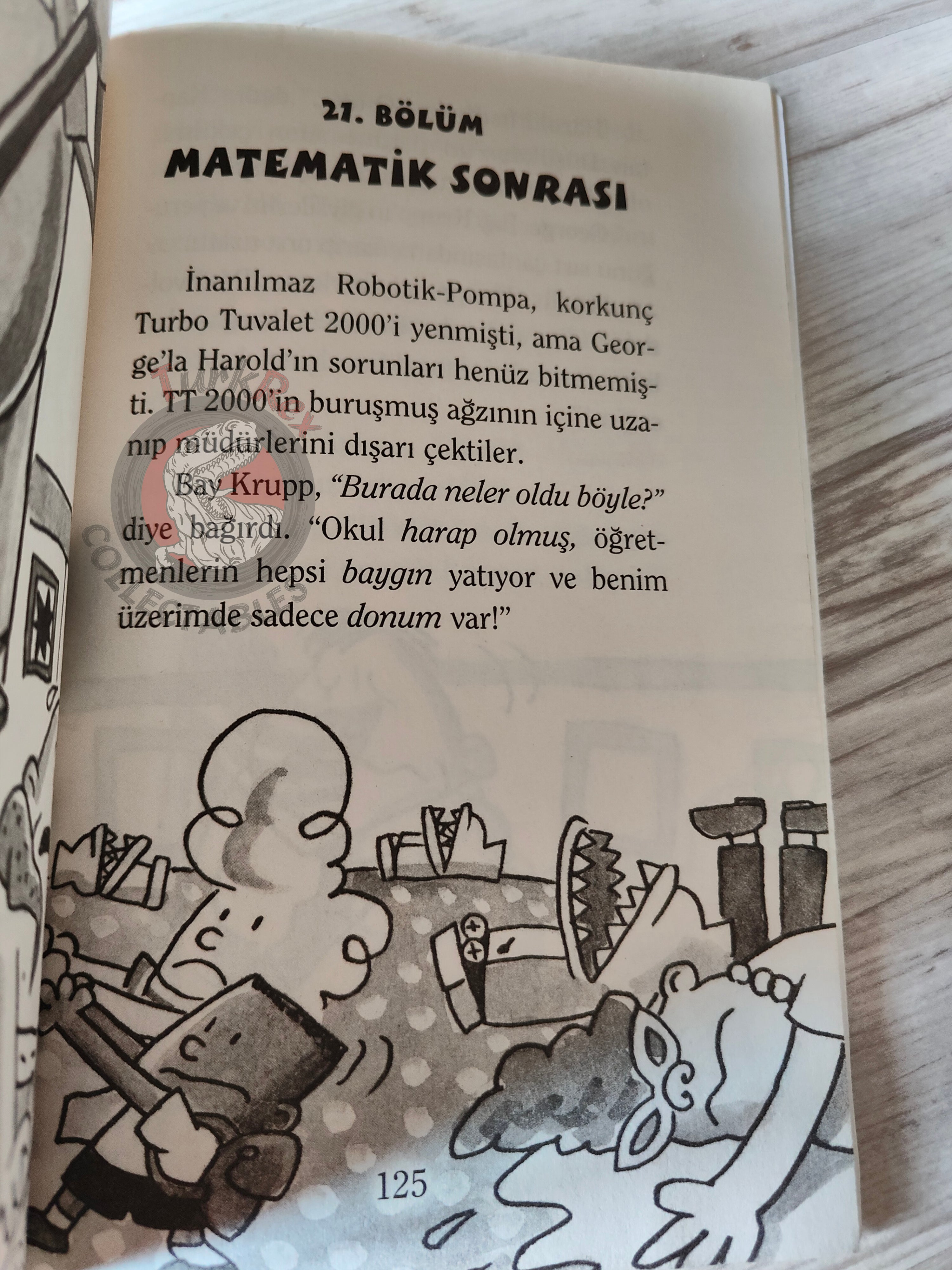 Captain Underpants and the Attack of the Talking Toilets Turkish Turkey Dav Pilkey
