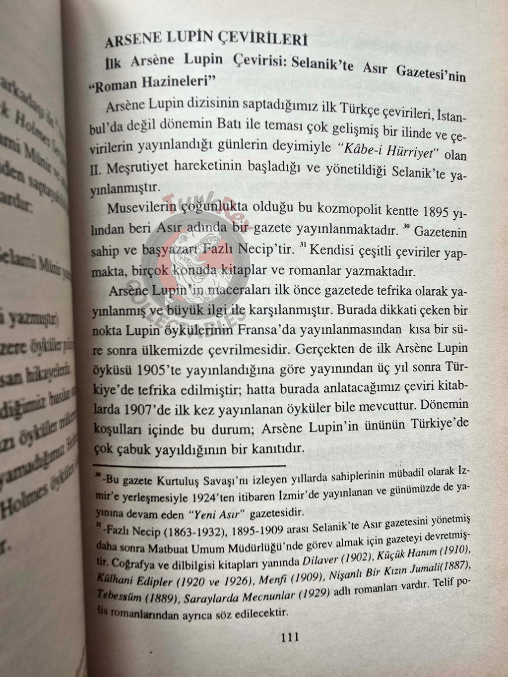 The History of Detective Crime Fiction in the Ottoman Empire Turkish Book Turkey