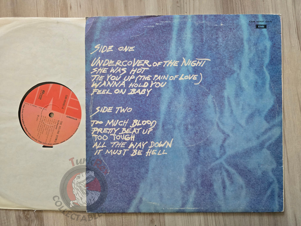 The Rolling Stones – Undercover Turkish Pressing Vinyl Turkey Edition