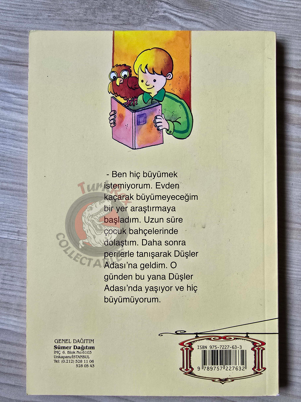 J. M. Barrie – Peter Pan 2001 Turkish Book Turkey Illustrated
