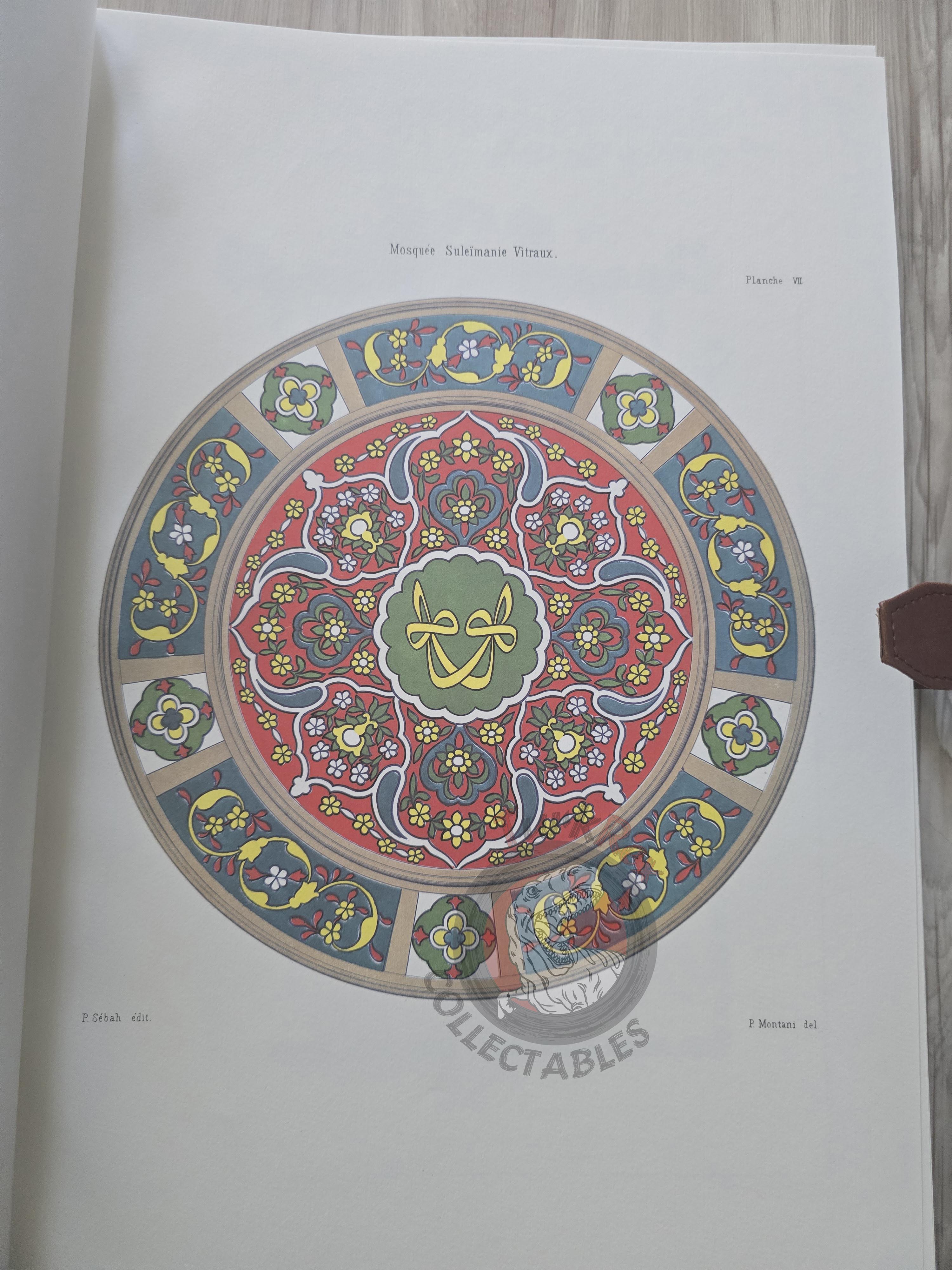 Architecture in Ottoman Empire HC Limited Book 1873 Vienna World's Fair English Turkish