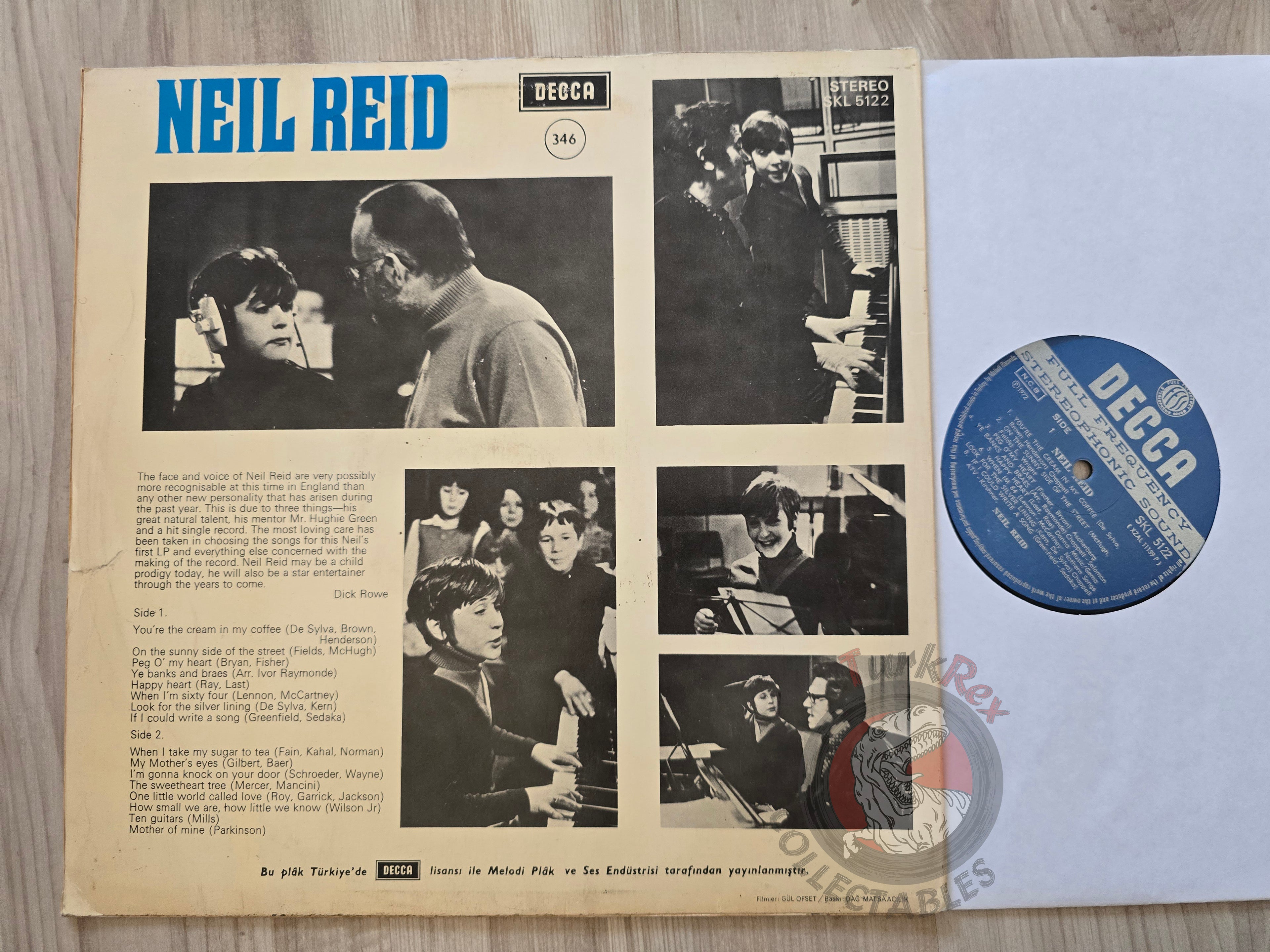 Neil Reid – Neil Reid Turkish Pressing Vinyl Turkey Edition