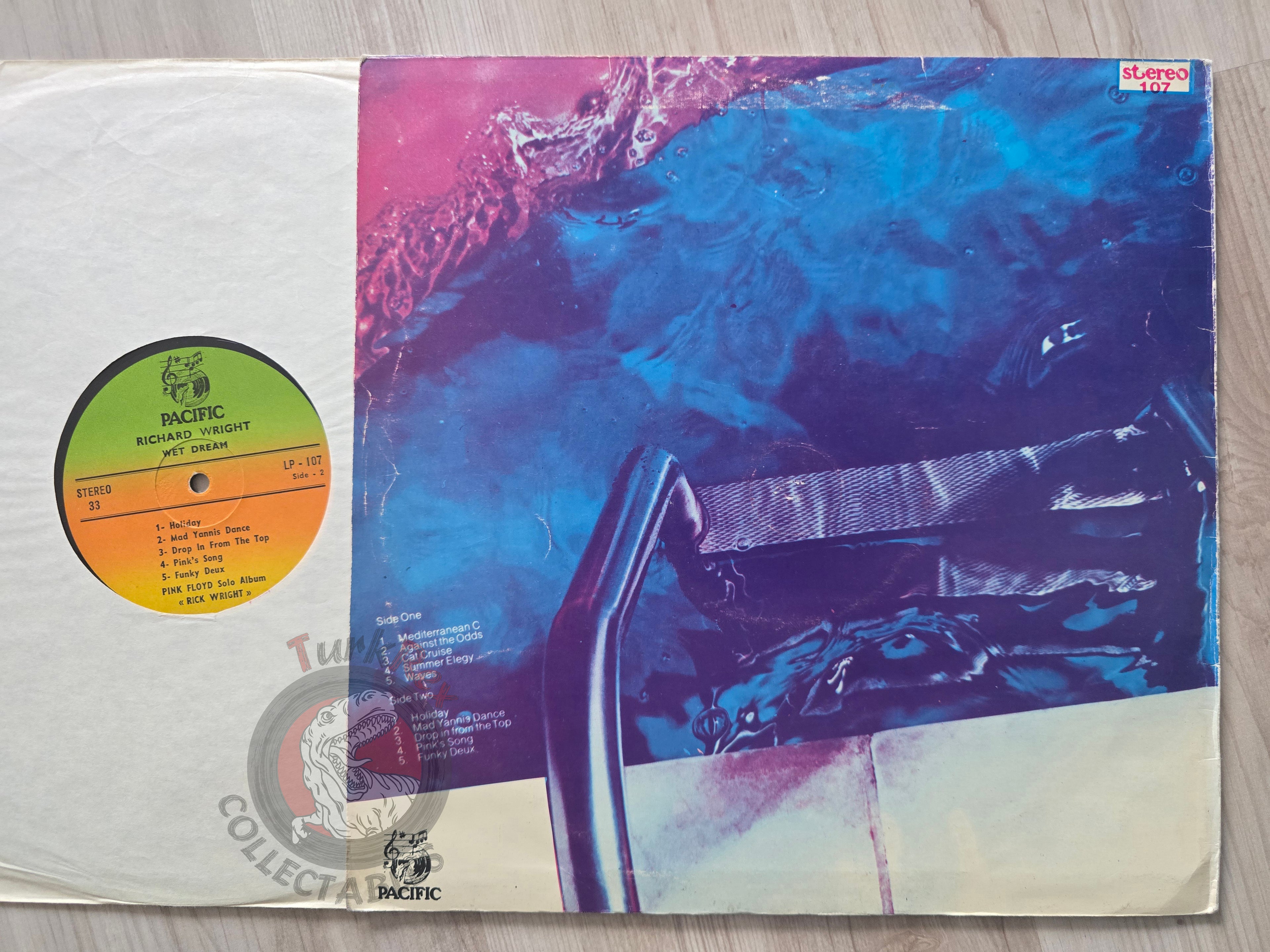 Richard Wright – Wet Dream Turkish Pressing Vinyl Turkey Edition