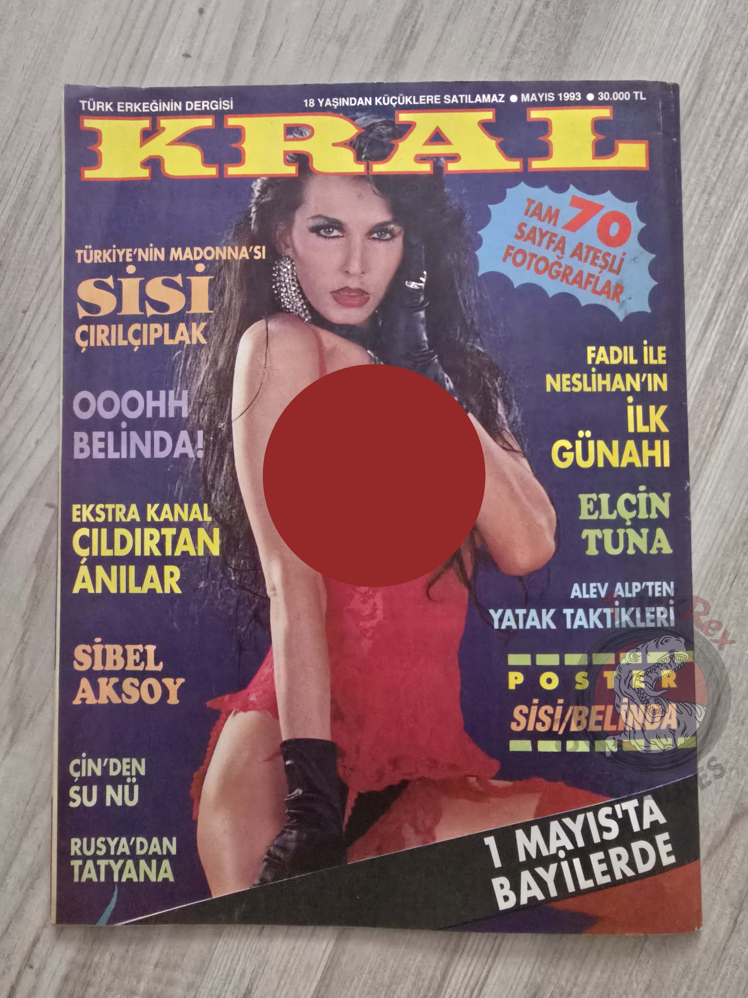 Eroskop #5 1993 Turkish Comic Turkey Erotic Mag La Contessa Rossa Georges Pichard