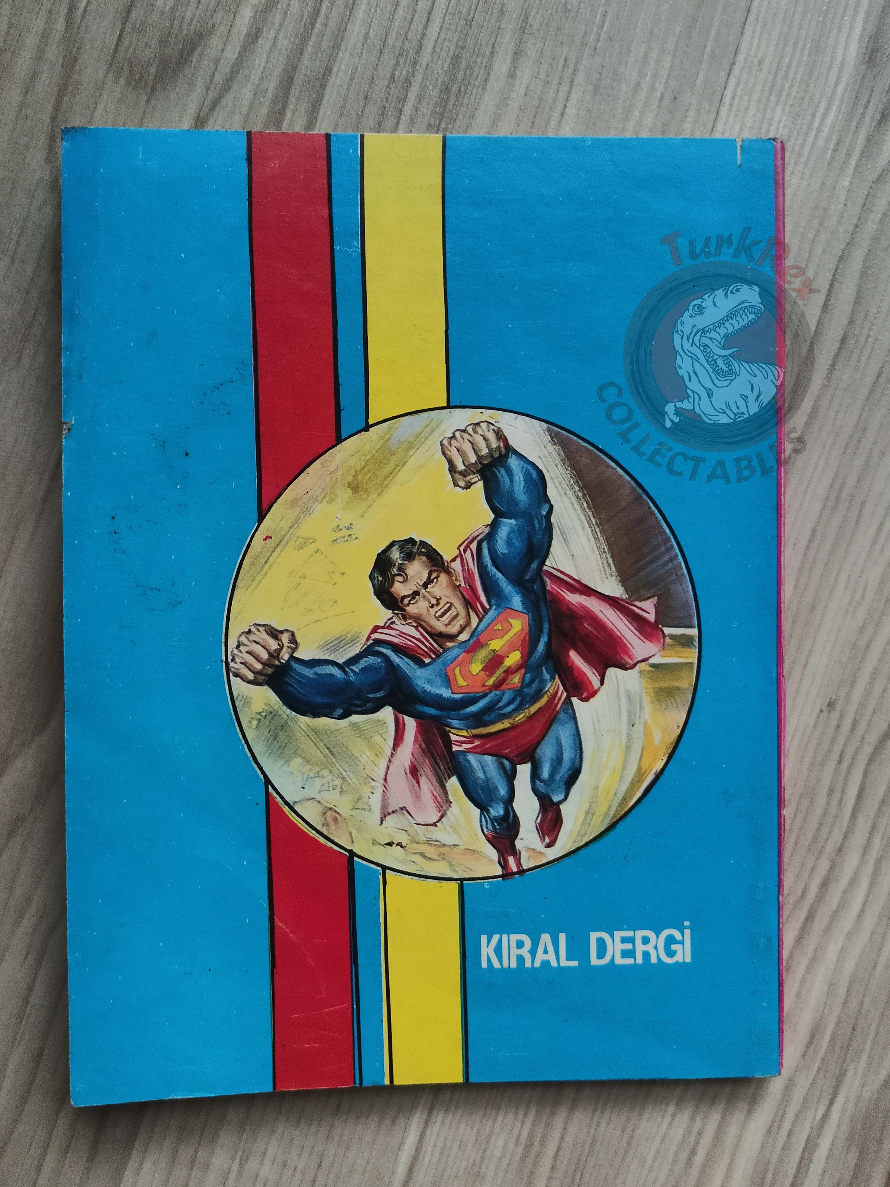 Superman Vol #43 1992 Turkish Comic Turkey #72  Action Comics #547 #650 Superdog