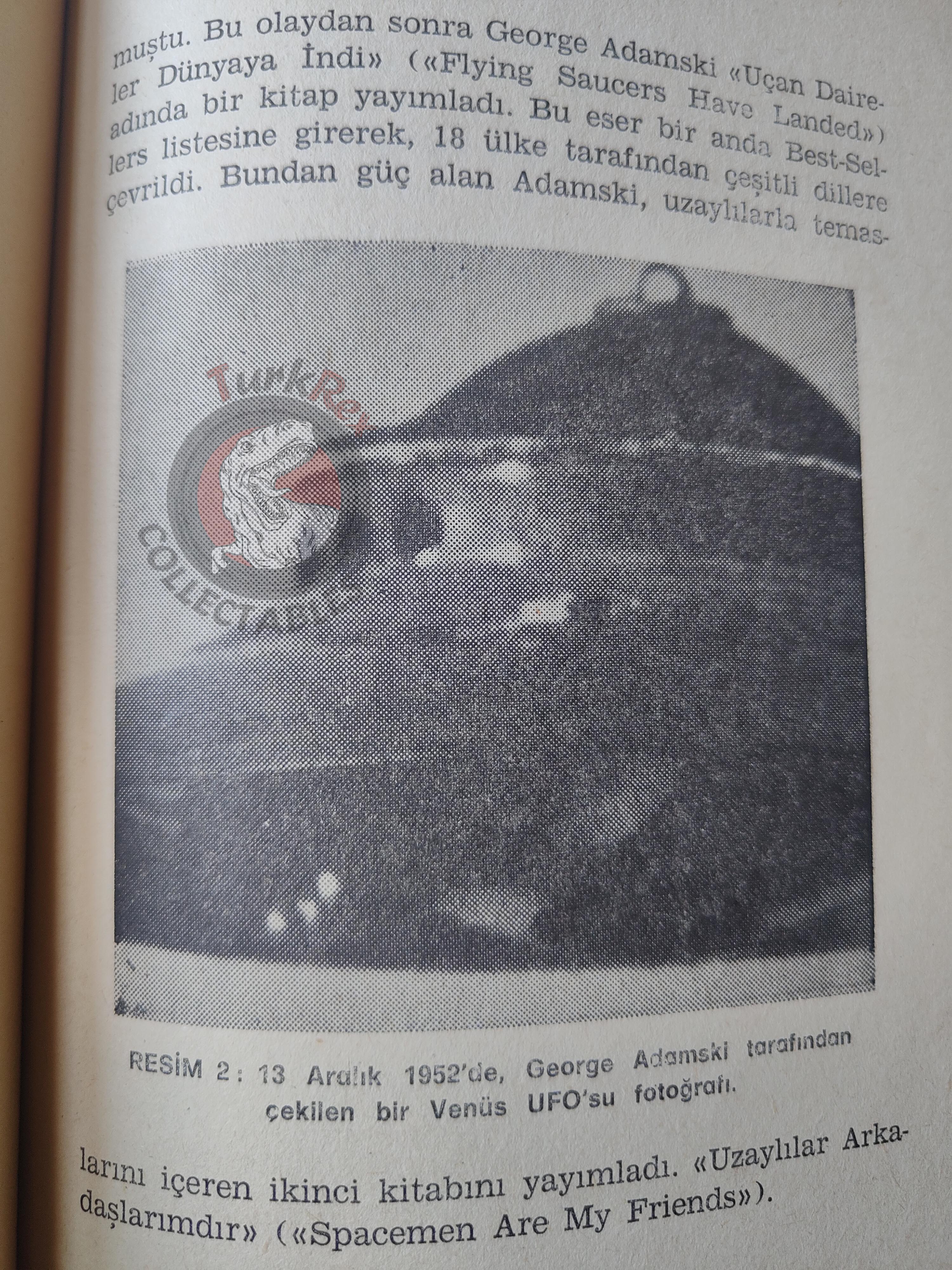 UFO General Structures 1978 Turkish Book Turkey Parapsychology