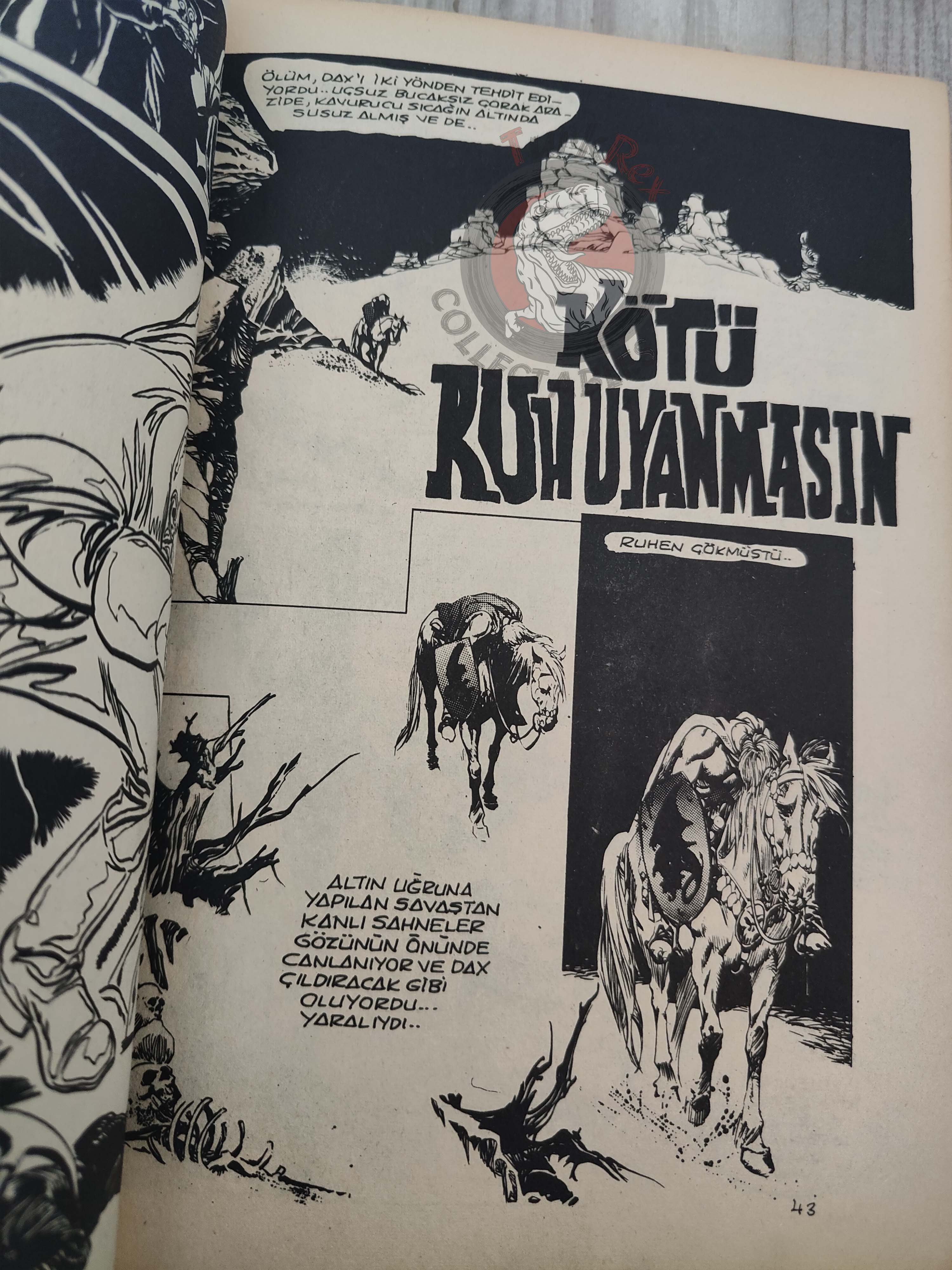 Korku January 1973 Turkish Comic Turkey Vampirella #19 Warren Creepy Eerie