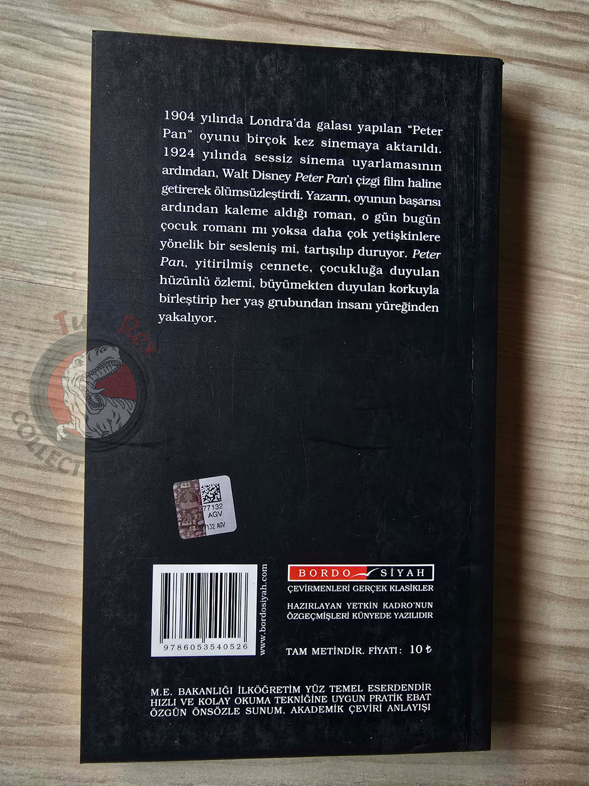 J. M. Barrie – Peter Pan 2012 Turkish Book Turkey Illustrated