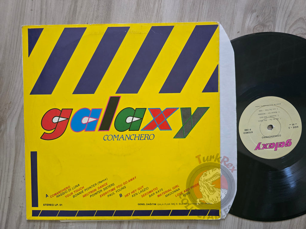 Various – Galaxy Comanchero Turkish Pressing Vinyl Turkey Edition Madonna