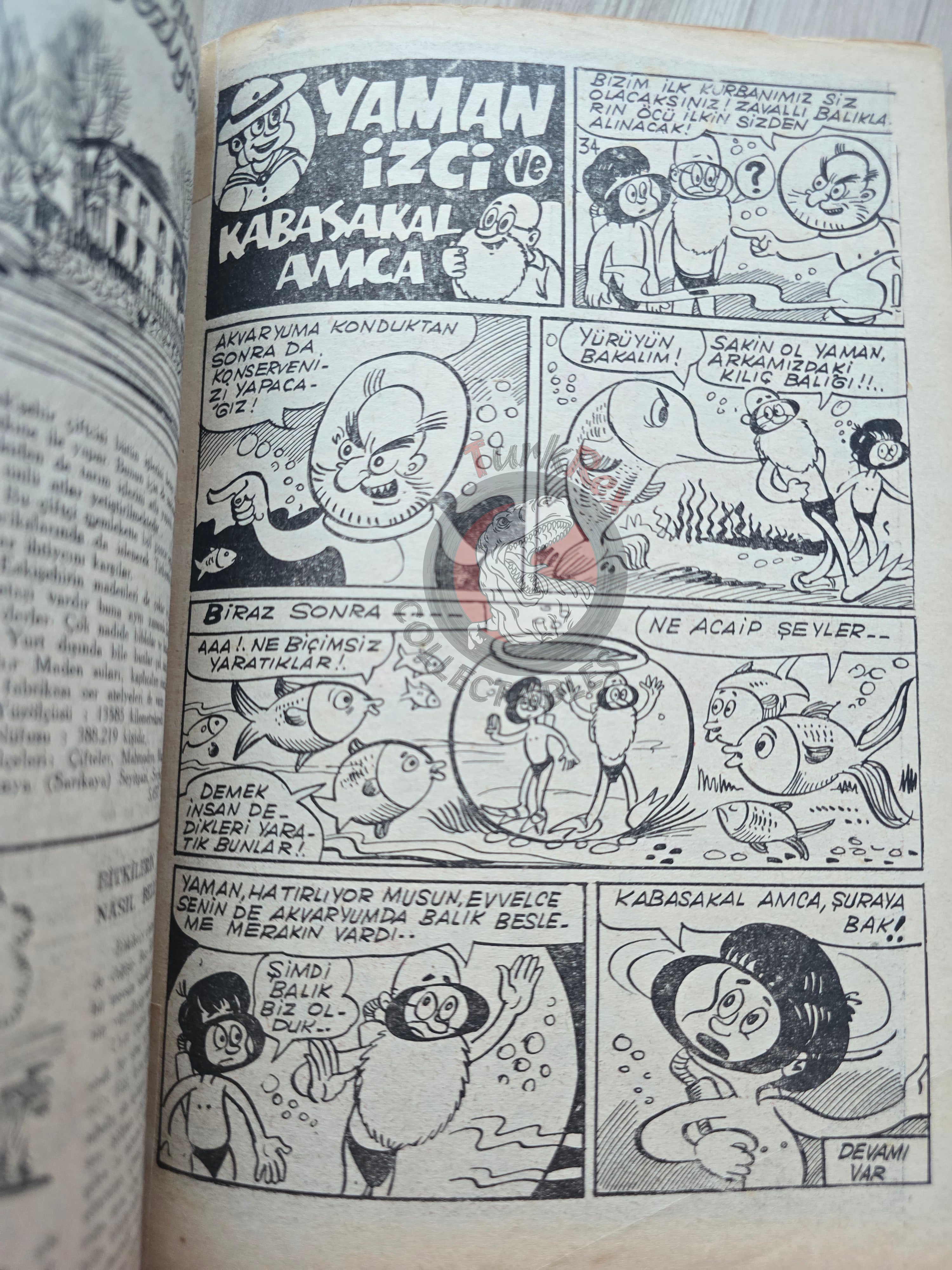 Çocuk Haftası Magazine 1962 Peter Pan Turkish Comic Turkey
