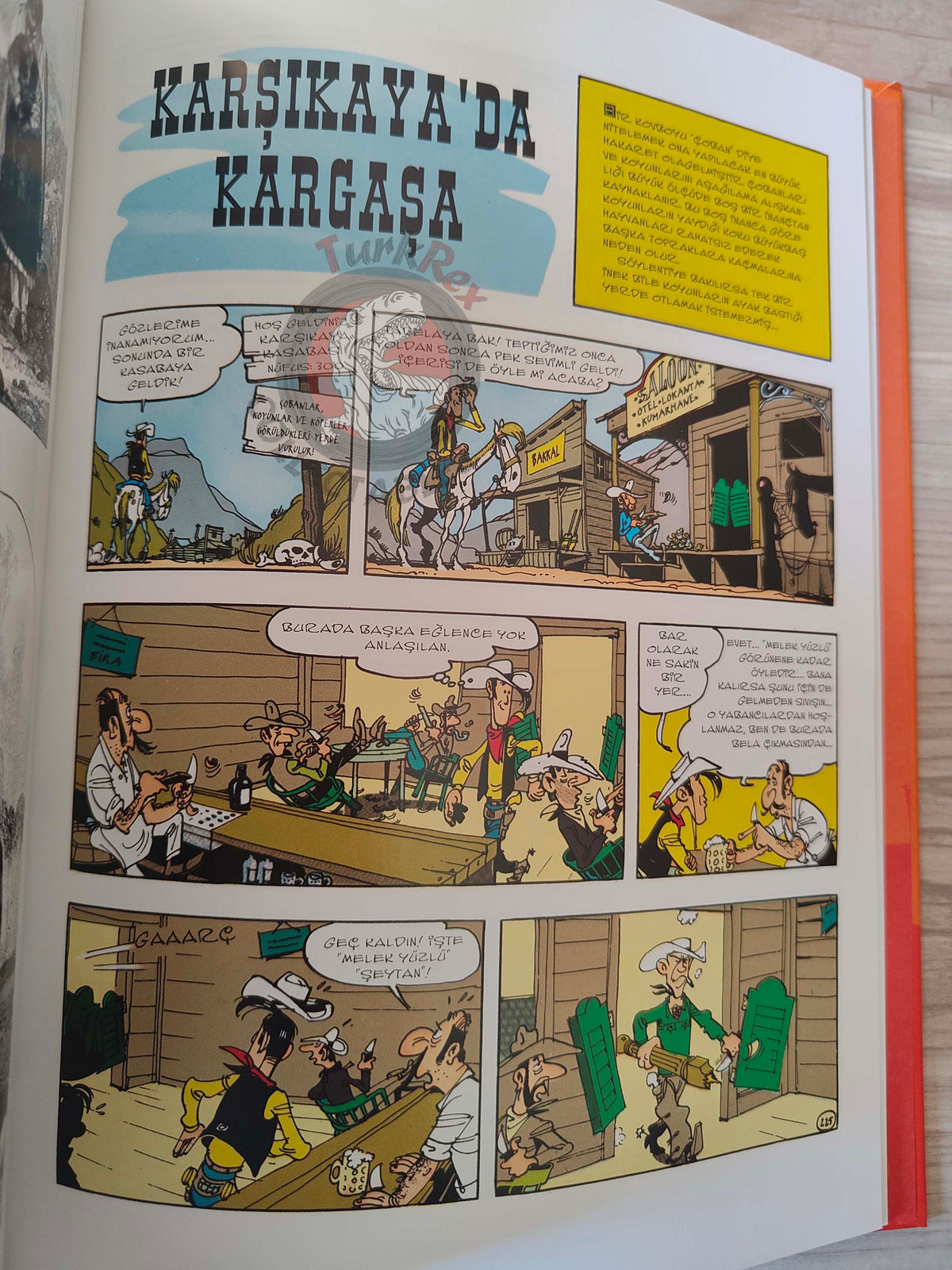 Lucky Luke – L'integrale #2 Turkish Comic Turkey Sous le Ciel de l'Ouest