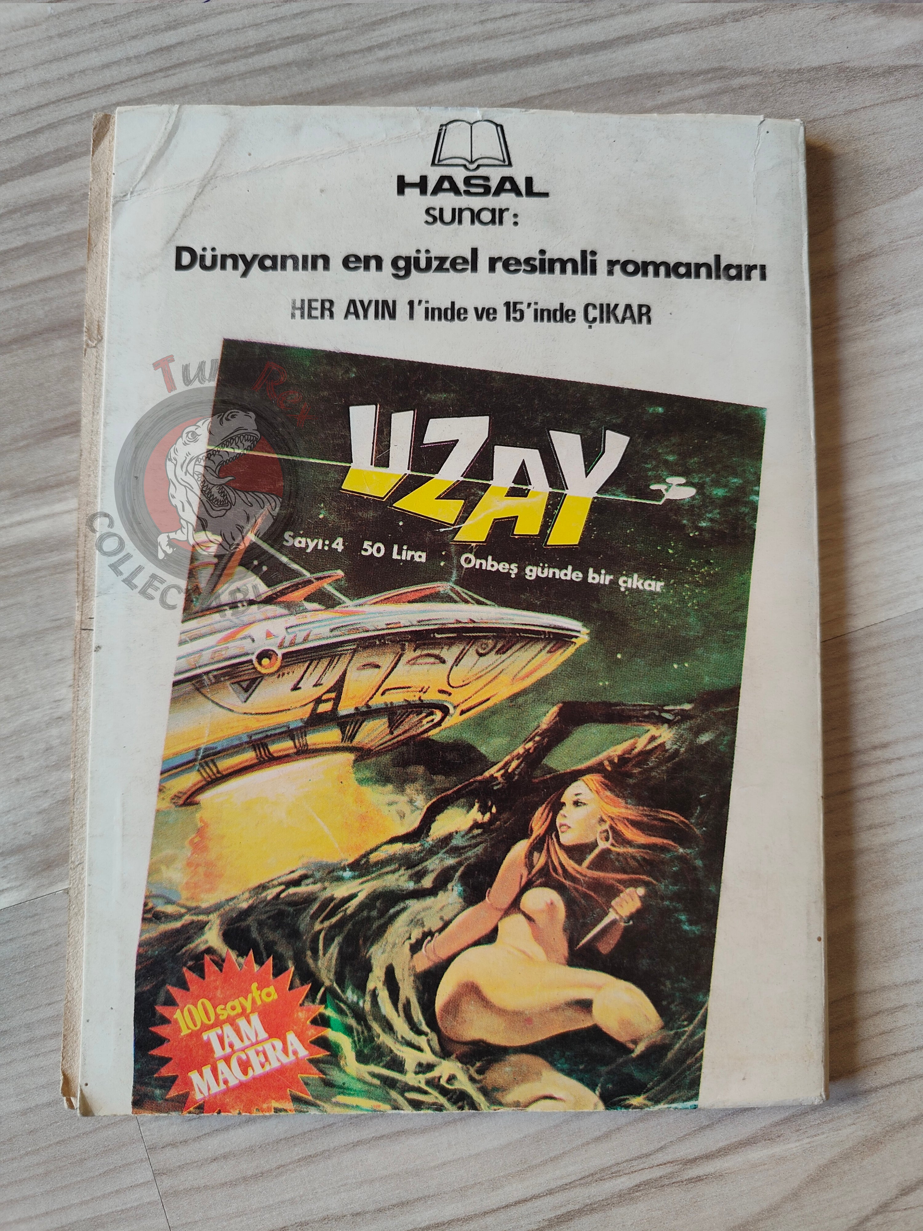 Herkül #4 1981 Turkish Comic Turkey Hercules Tottenham United