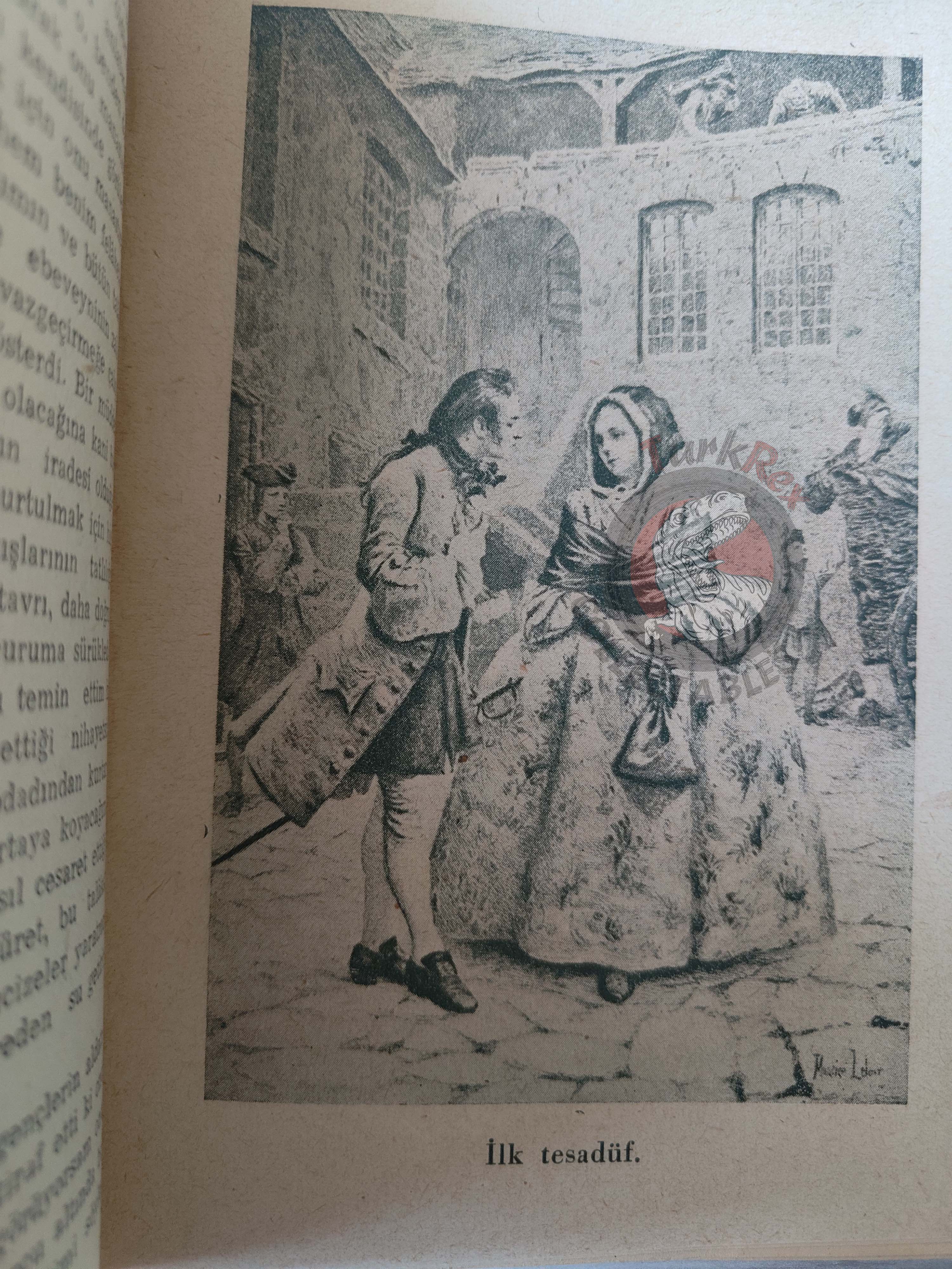 Antoine François Prévost – Manon Lescaut 1944 1st Illustrated Turkish Book Turkey