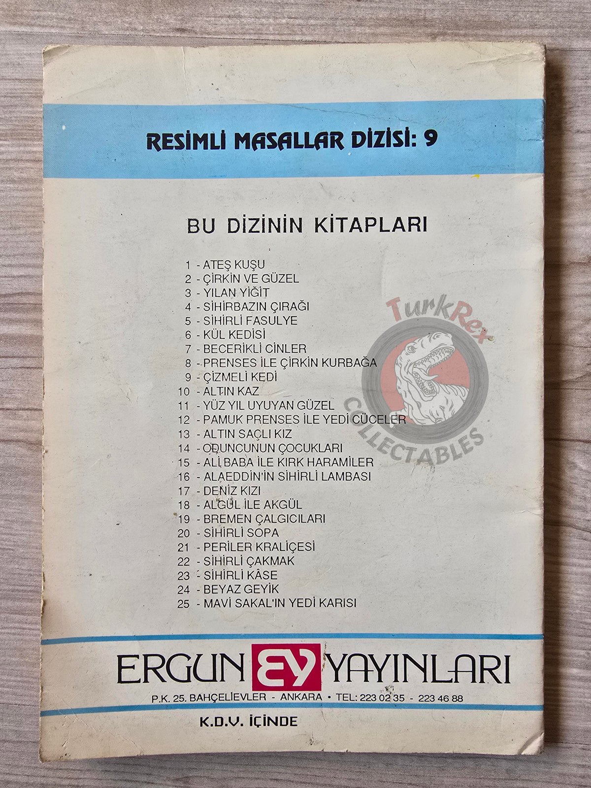 Puss in Boots – Grimm Brothers 1992 Turkish Book Turkey Illustrated