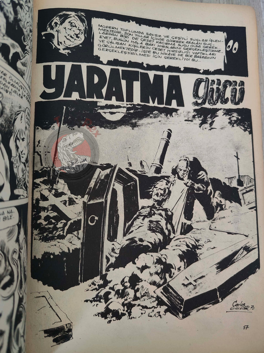 Korku February 1973 Turkish Comic Turkey Vampirella #18 Warren Creepy Eerie