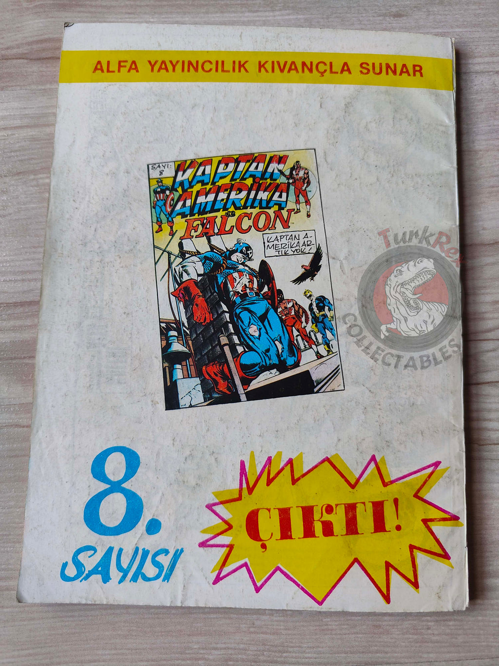 Fantastic Four #8 1988 Turkish Comic Turkey #213 #214 #215 #216