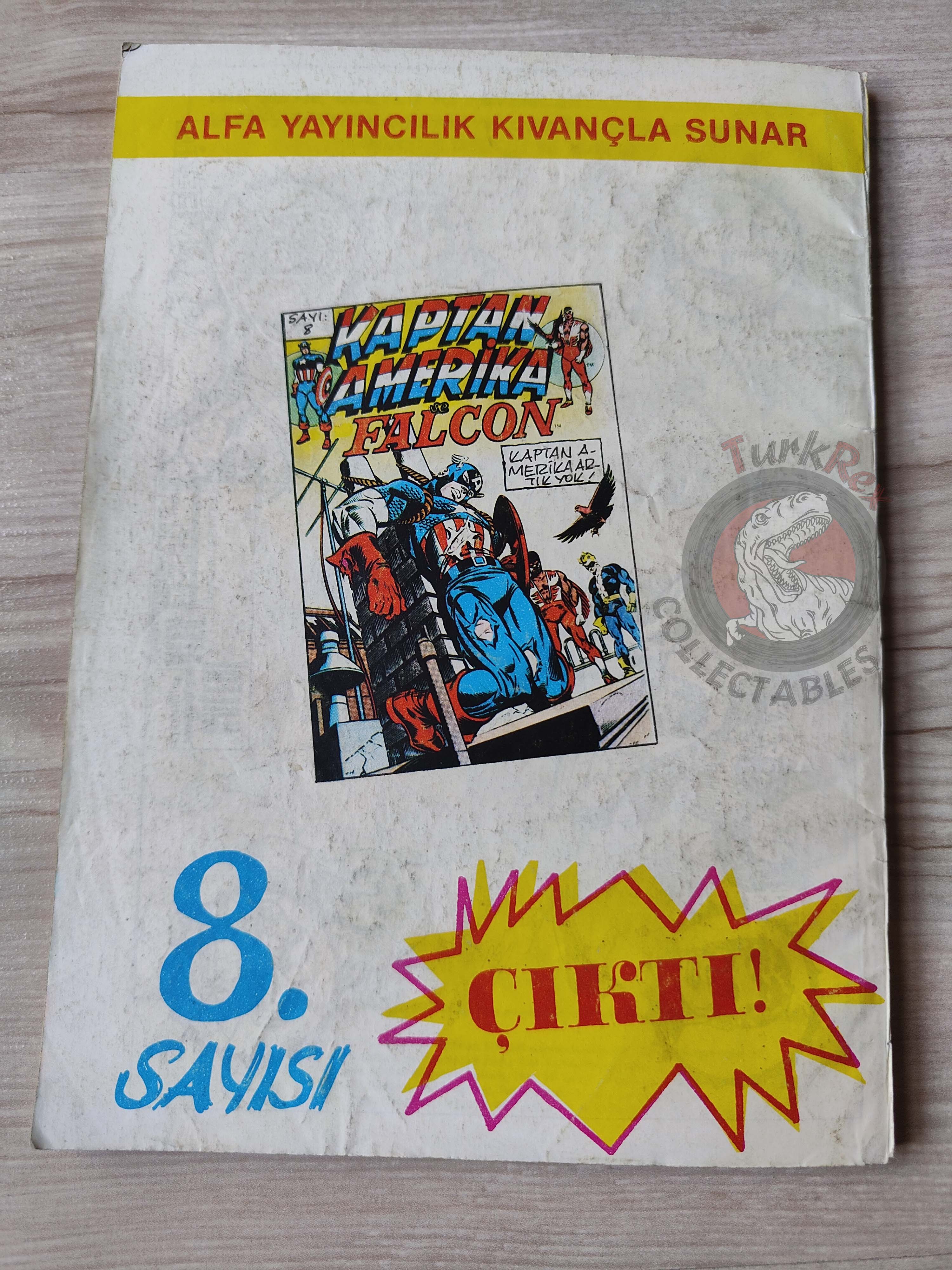 Fantastic Four #8 1988 Turkish Comic Turkey #213 #214 #215 #216