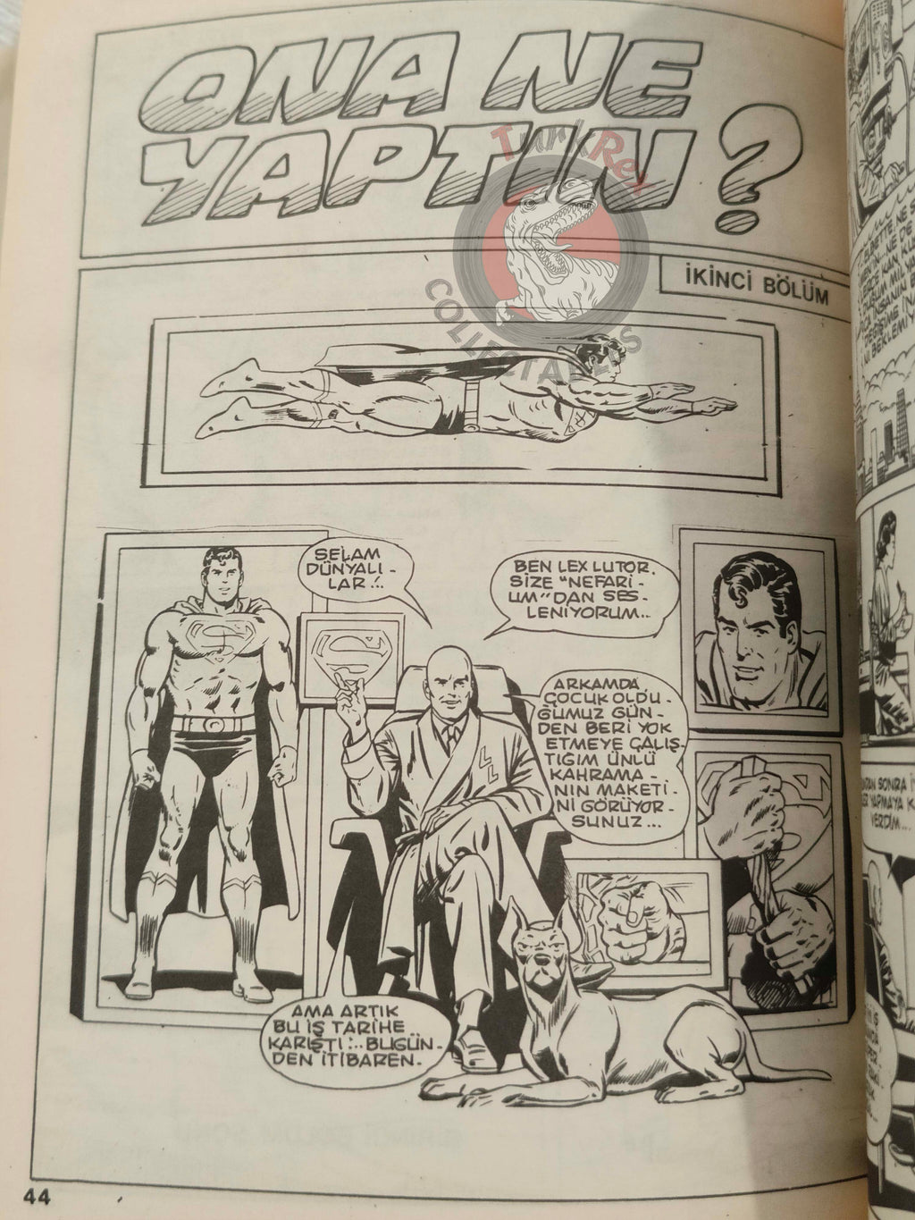 Superman Vol #54 1993 Turkish Comic Turkey Justice League of America Action Comics #528