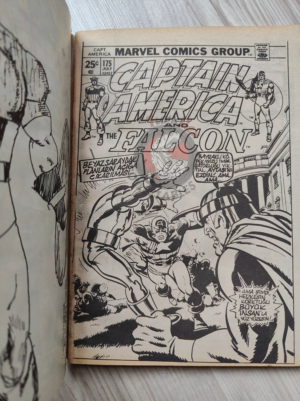Captain America – Volume 3 1989 Turkish Comic Turkey Thor