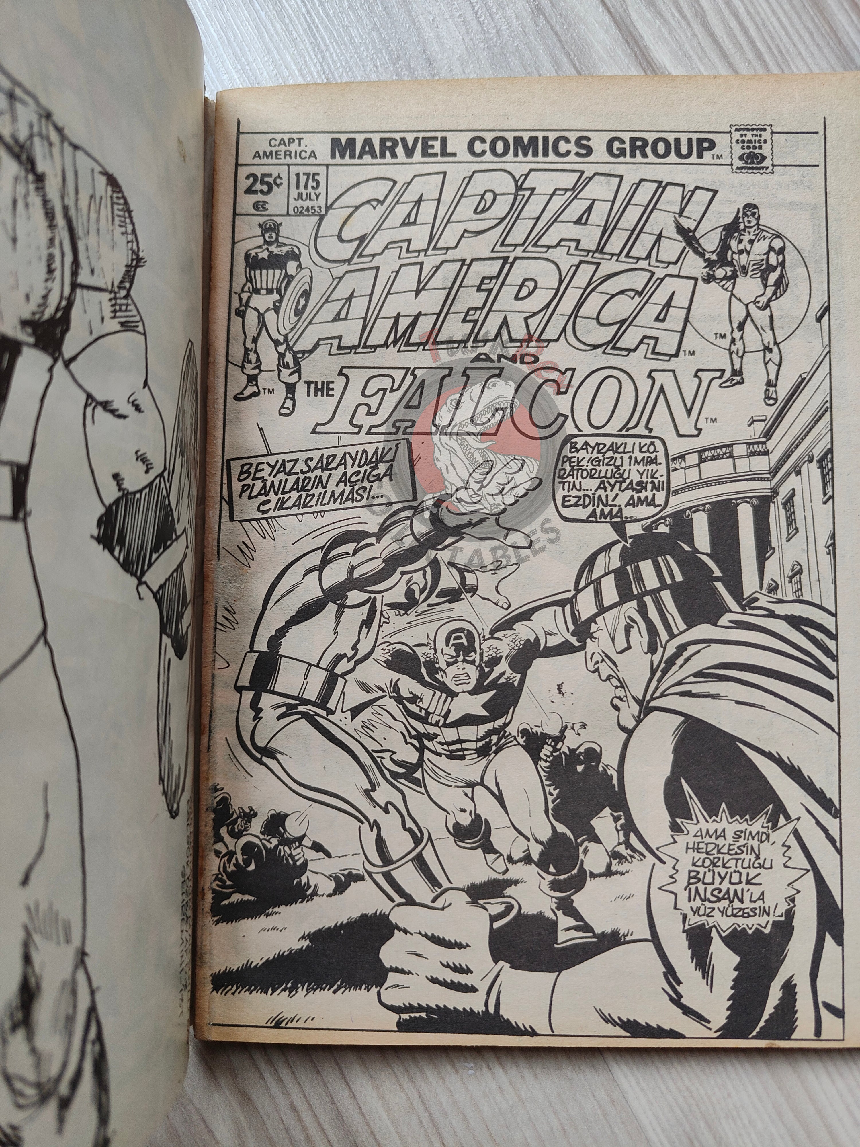Captain America – Volume 3 1989 Turkish Comic Turkey Thor