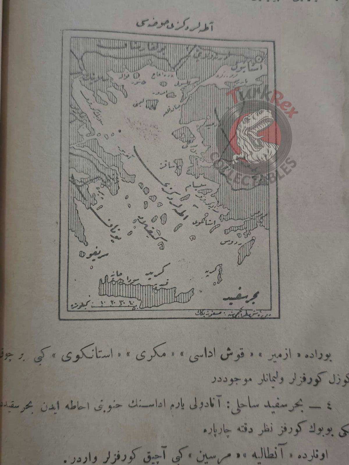 Safvet – Geography Lessons Ottoman Textbook 1921 Empire Education with Maps Palestine Arabian Peninsula