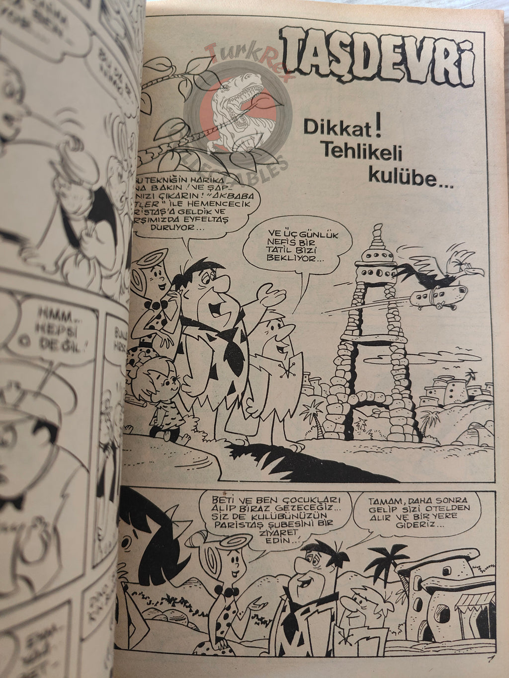 The Flintstones –  Altın Seri #11 80s Turkish Comic Turkey