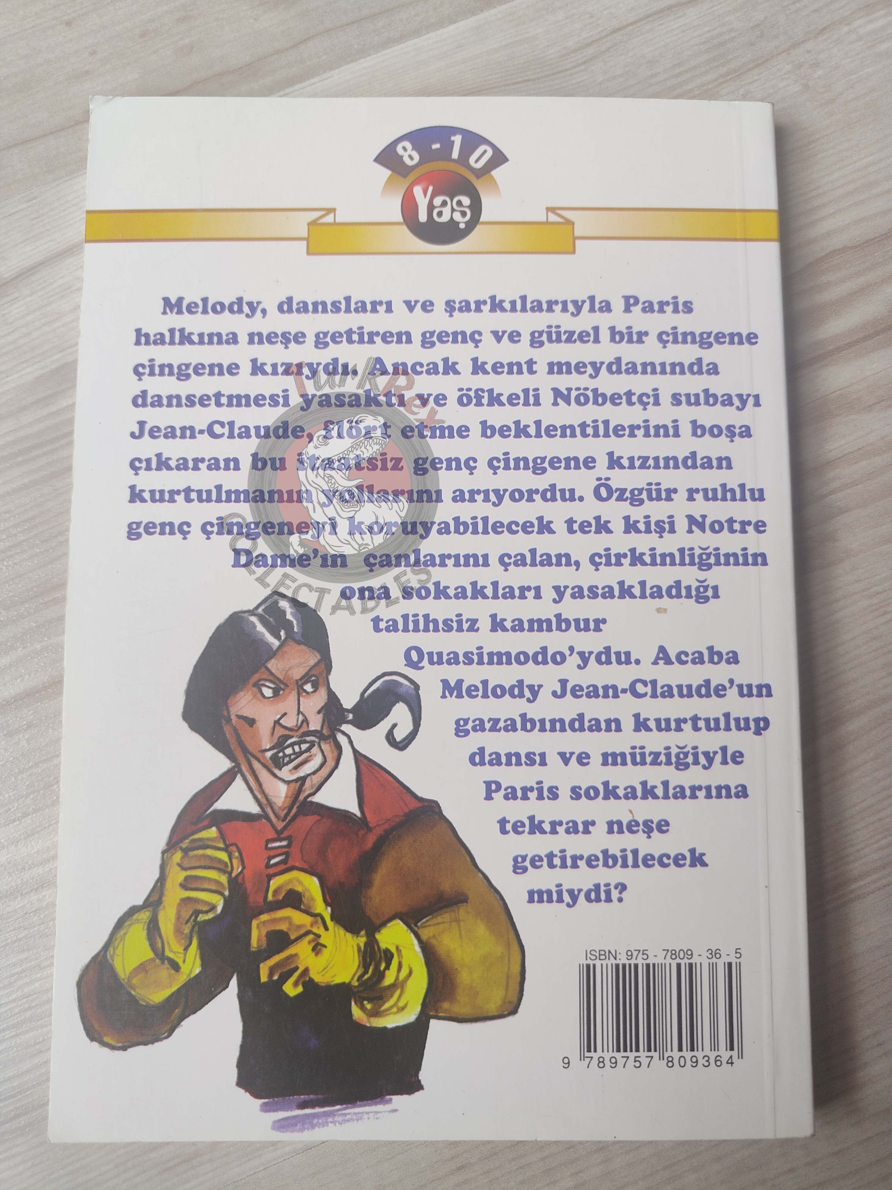 Victor Hugo – The Hunchback of Notre-Dame 2011 Illustrated Turkish Book Turkey
