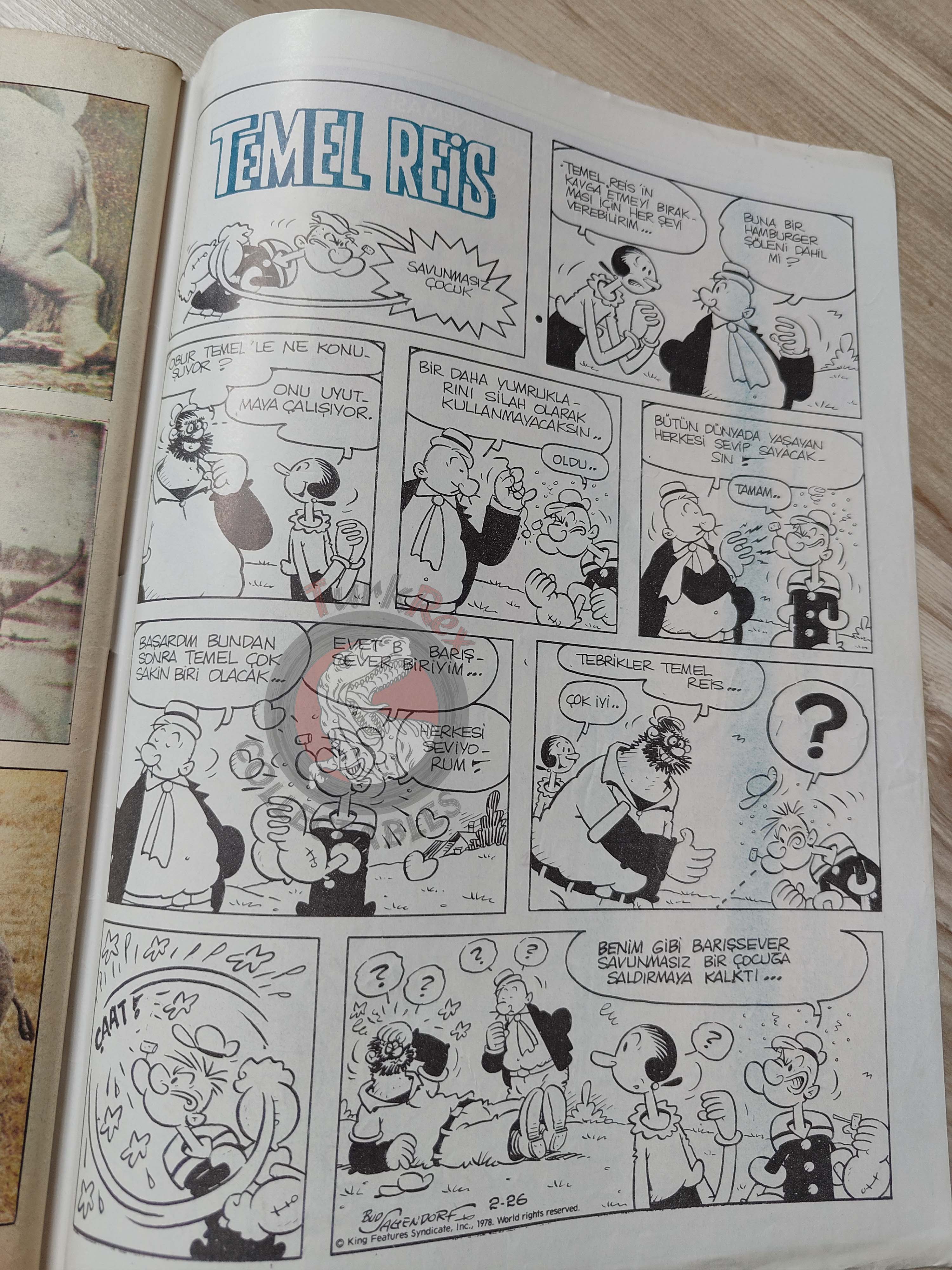 Milliyet Çocuk #15 1979 Turkish Comic Turkey Joyas Literarias Juveniles #101 Jules Verne